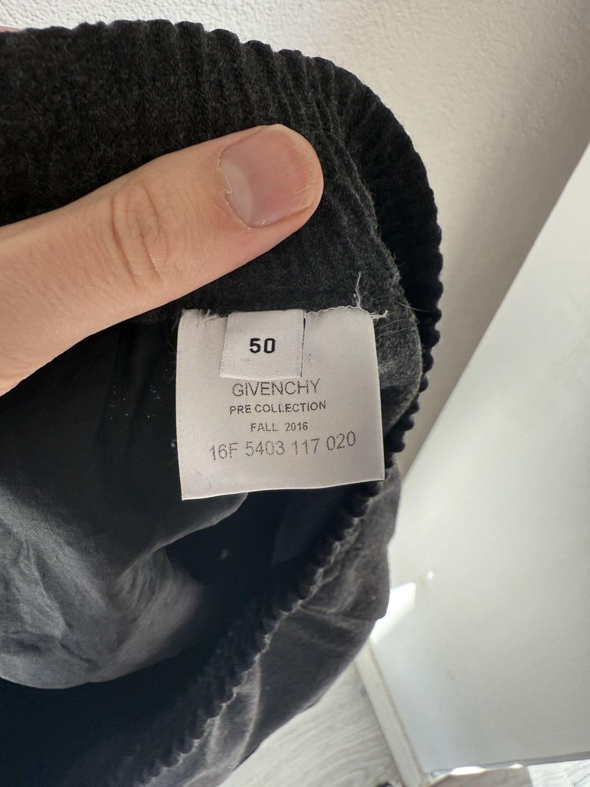 Givenchy FW16 Wool Blend Track Trousers Size US 34 / EU 50 - 7 Thumbnail