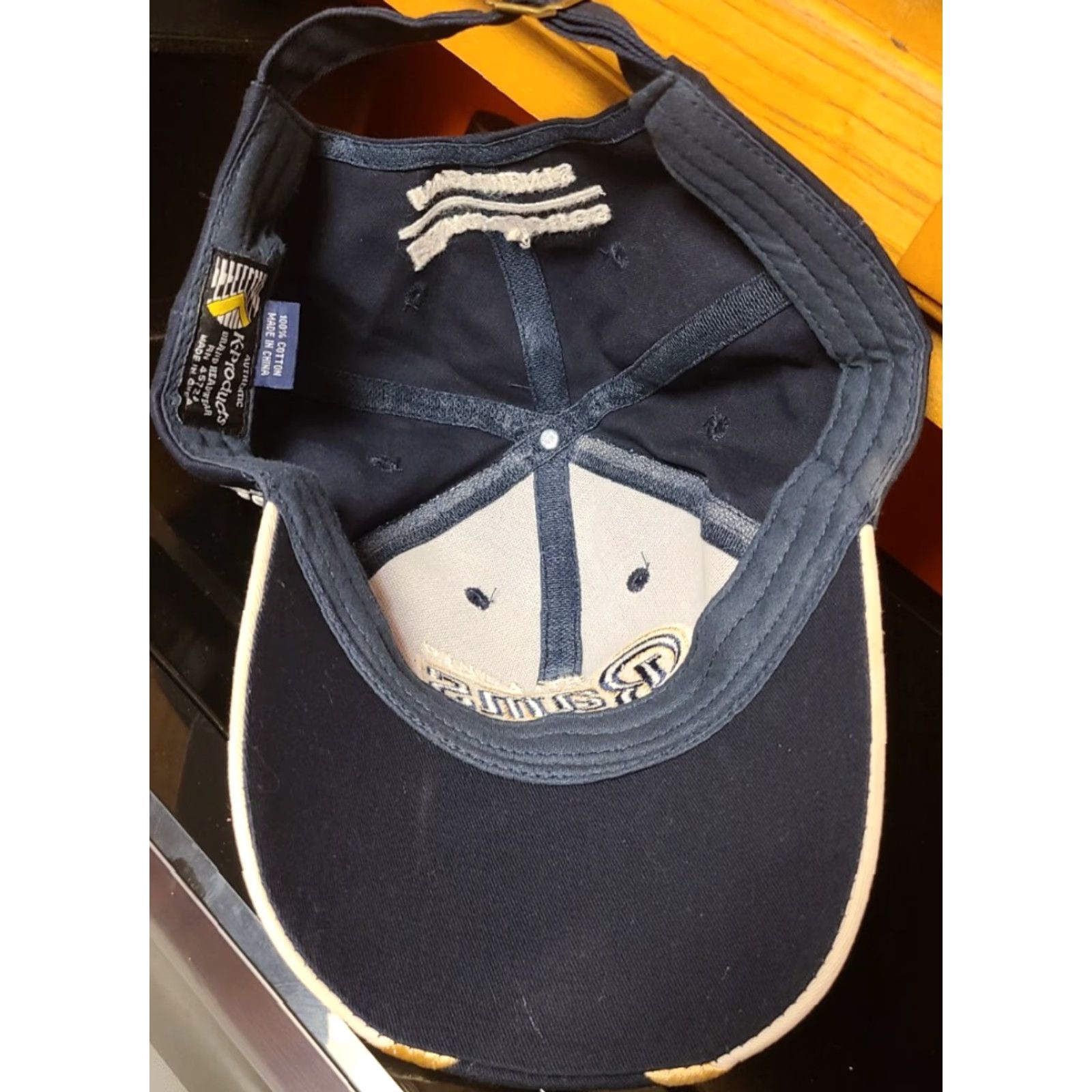 NFL K-Products St Louis Rams 2006 Edward Jones NFL Adjustable Strapback Hat Cap LA Size ONE SIZE - 7 Thumbnail