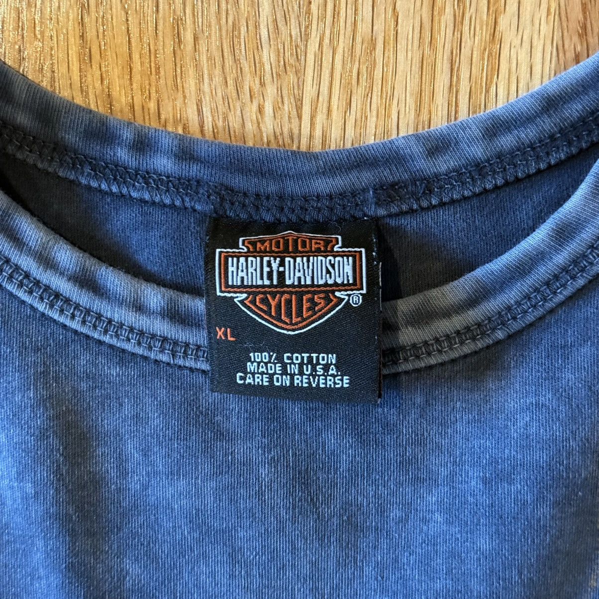 Harley Davidson 2007 Harley Davidson 'Springfield, MA' Tank Top Size XL / US 12-14 / IT 48-50 - 4 Thumbnail