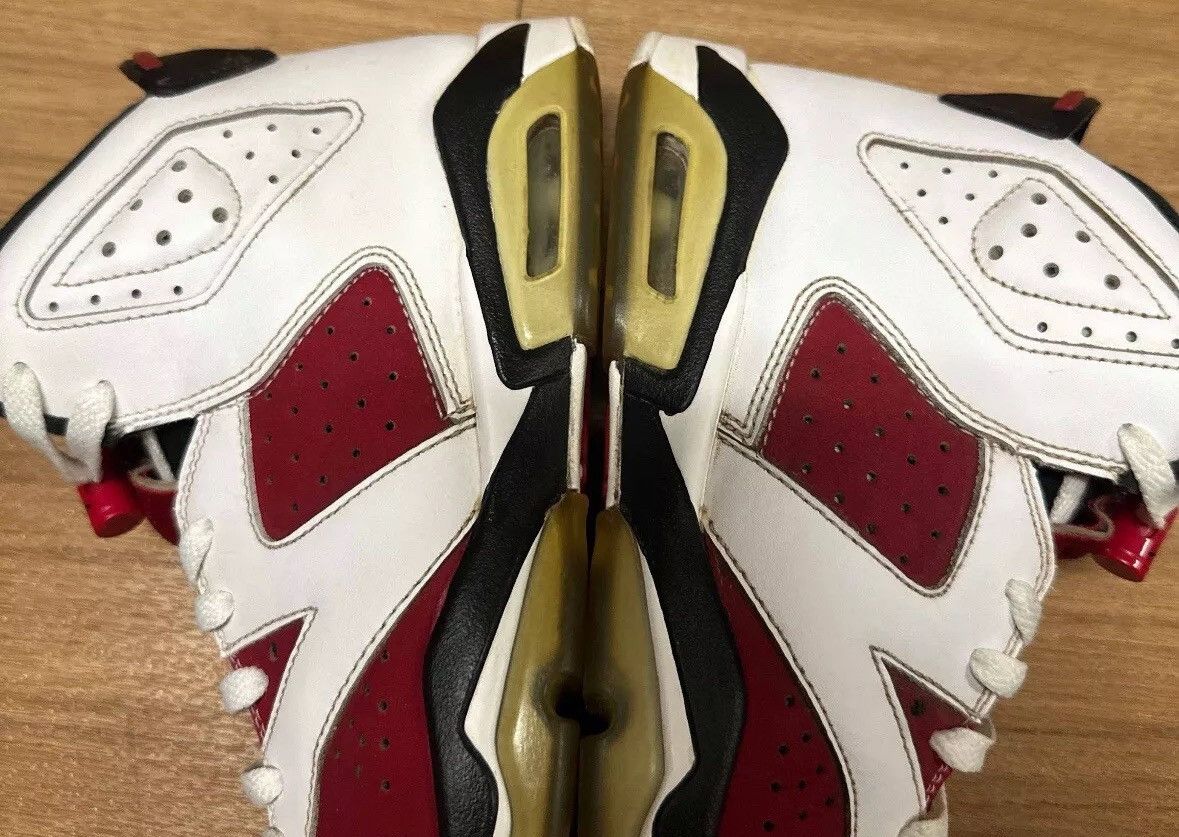 Jordan Brand Air Jordan 6 Retro 2014 Carmine Size US 6.5 / EU 39-40 - 10 Thumbnail