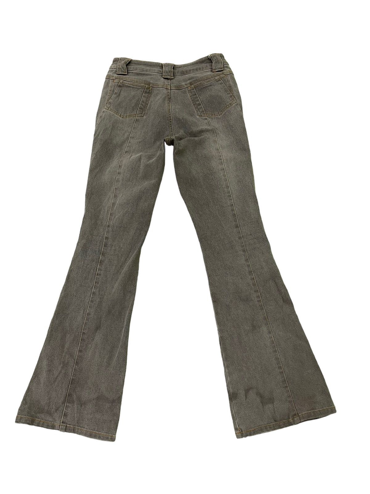 Japanese Brand Flare Jeans Full Hearts Stretch Skinny Boot Cut 8🟦1 Size US 28 / EU 44 - 11 Thumbnail