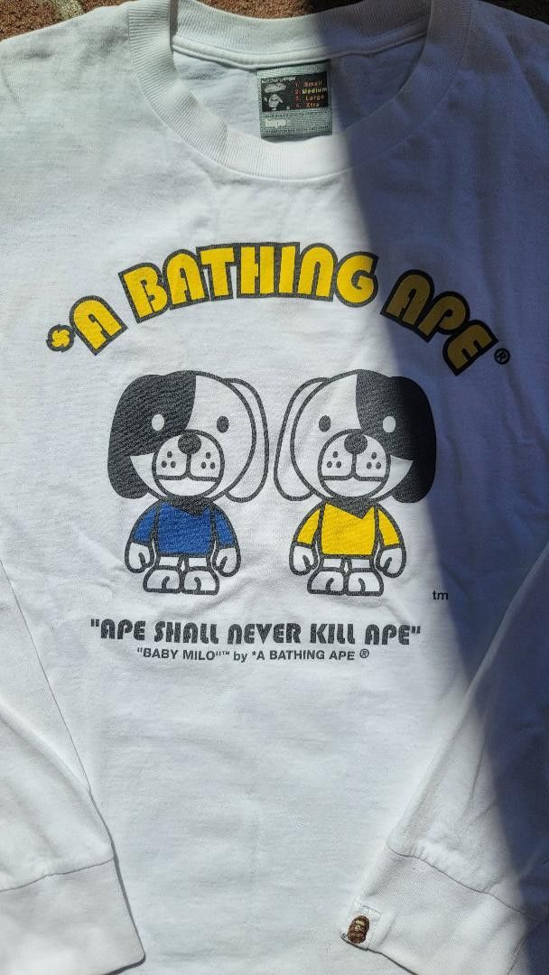 Bape Early 00s Bape Graphic Longsleeve Size US M / EU 48-50 / 2 - 3 Thumbnail