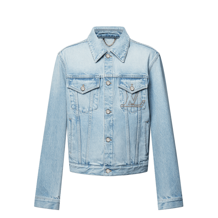 Louis Vuitton Denim Trucker Jacket Size US L / EU 52-54 / 3 - 5 Thumbnail