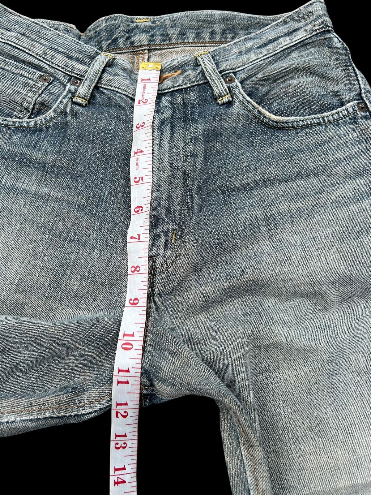Japanese Brand × Kapital × Vintage Rusty Edwin Selvedge Distressed Denim Jeans Mudwash Size US 29 - 14 Thumbnail