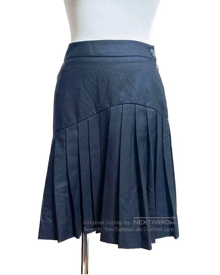 Vivienne Westwood vivienne westwood gray asymmetrical pleated skirt. Size 41" - 1 Thumbnail