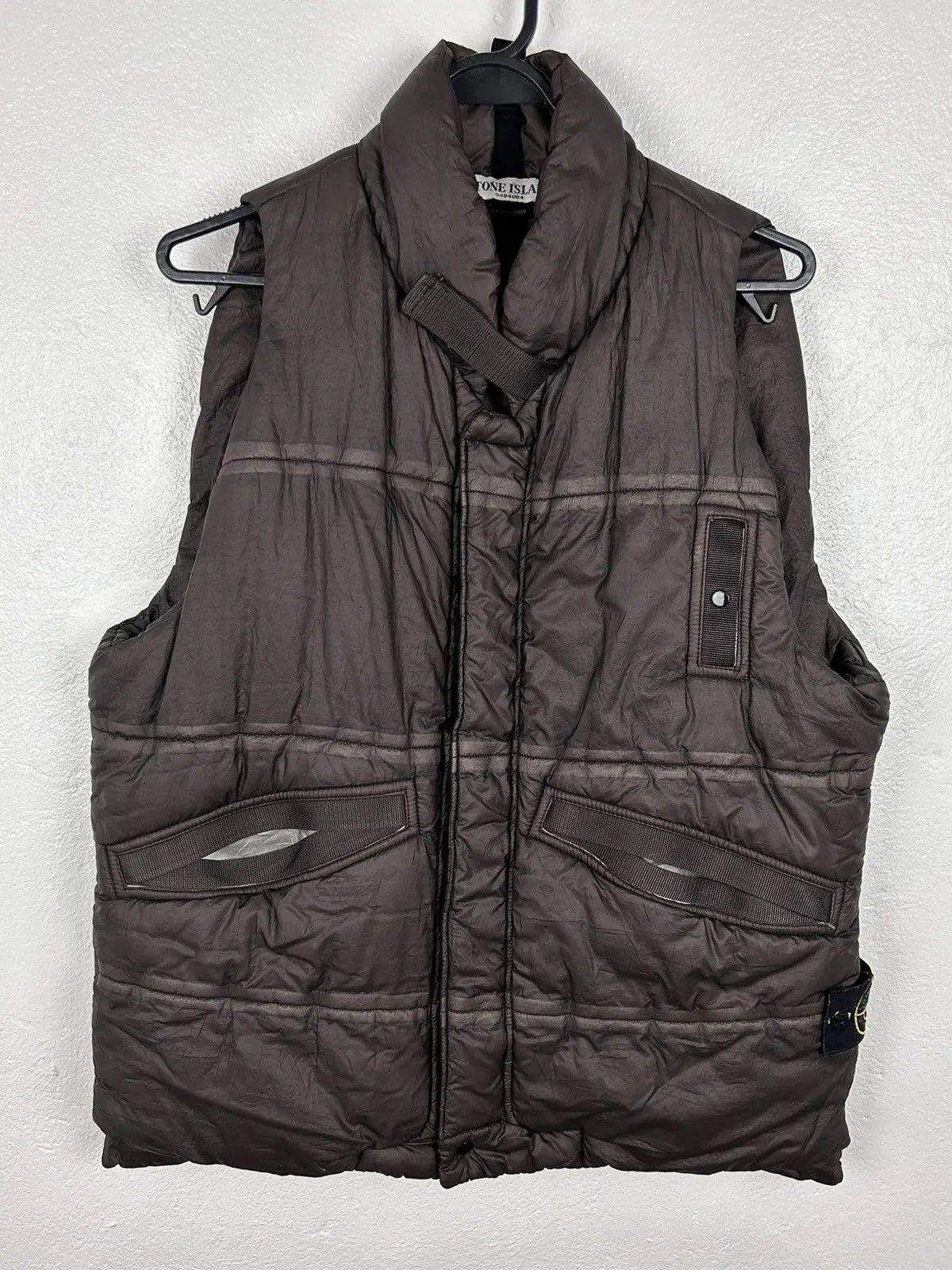 Stone Island 00s Vintage Stone Island AW05 Warm Puffer Down Vest 