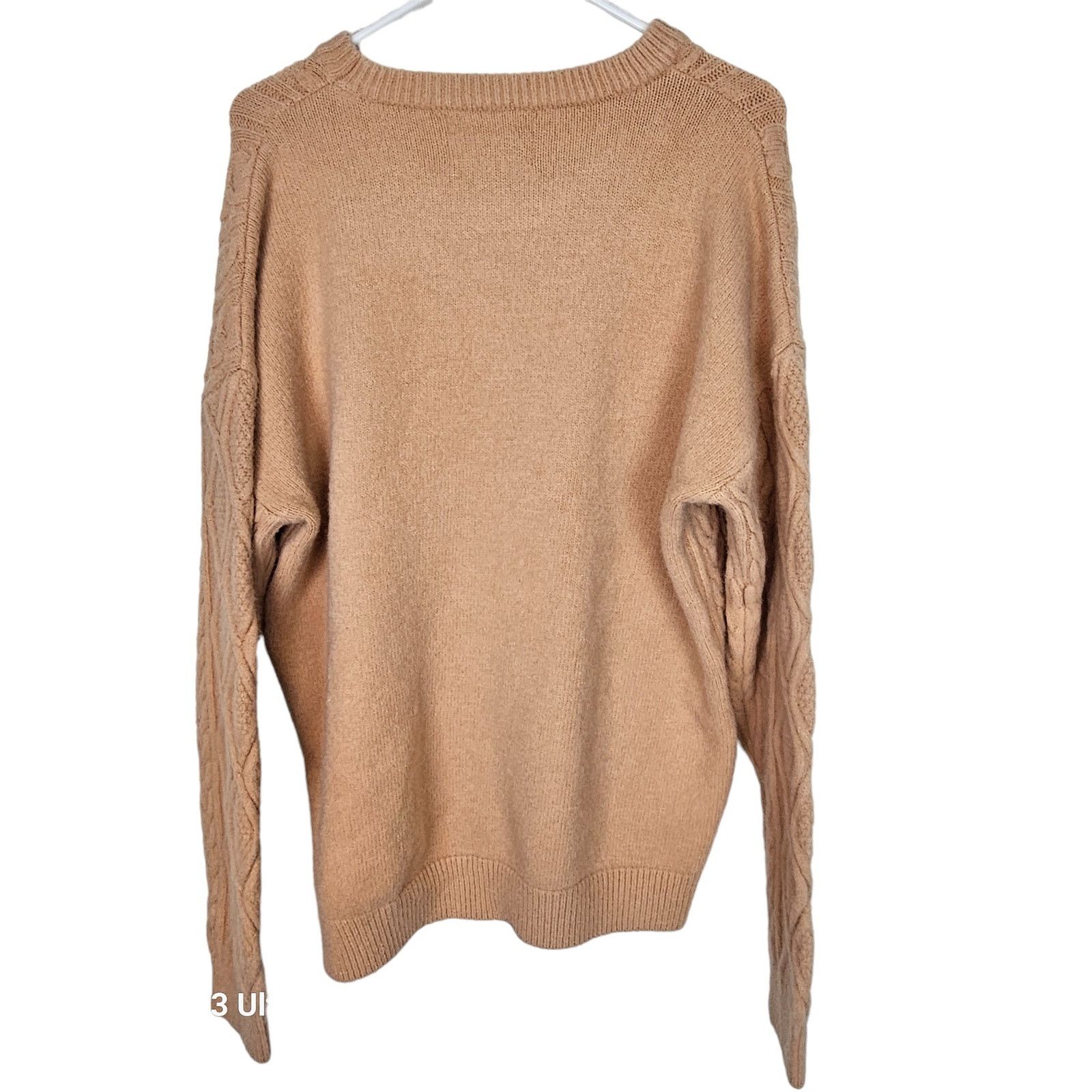 Eden Park Aelfric Eden Womens Cable Knit Fisherman Sweater M Cabincore Size M / US 6-8 / IT 42-44 - 9 Thumbnail
