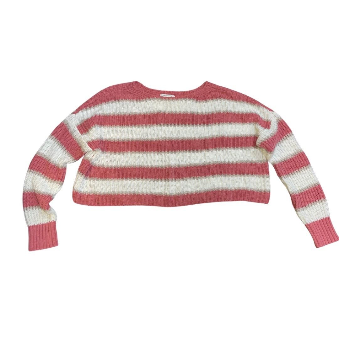 American Eagle Outfitters Cropped Oversized Knit Sweater SZ Medium Y2K 90s Streetwear Size M / US 6-8 / IT 42-44 - 1 Thumbnail