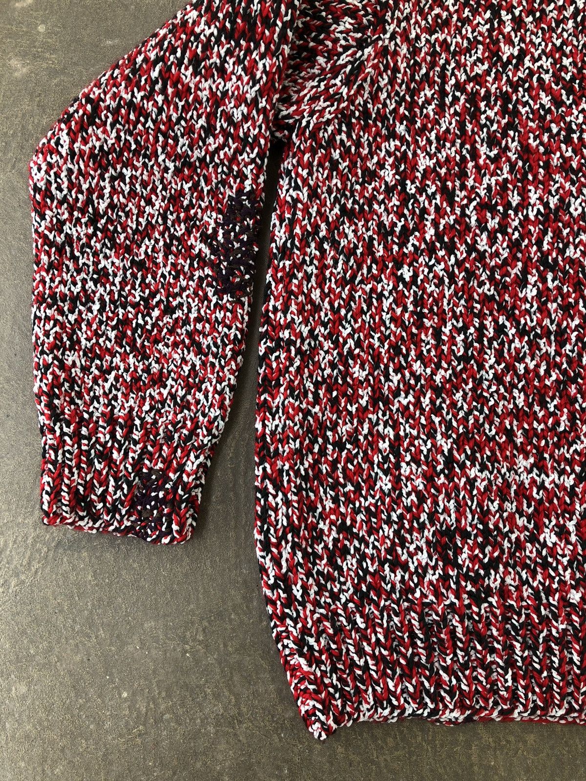 Maison Margiela Margiela Heavy Designer Knit Intarsia Size US M / EU 48-50 / 2 - 7 Thumbnail