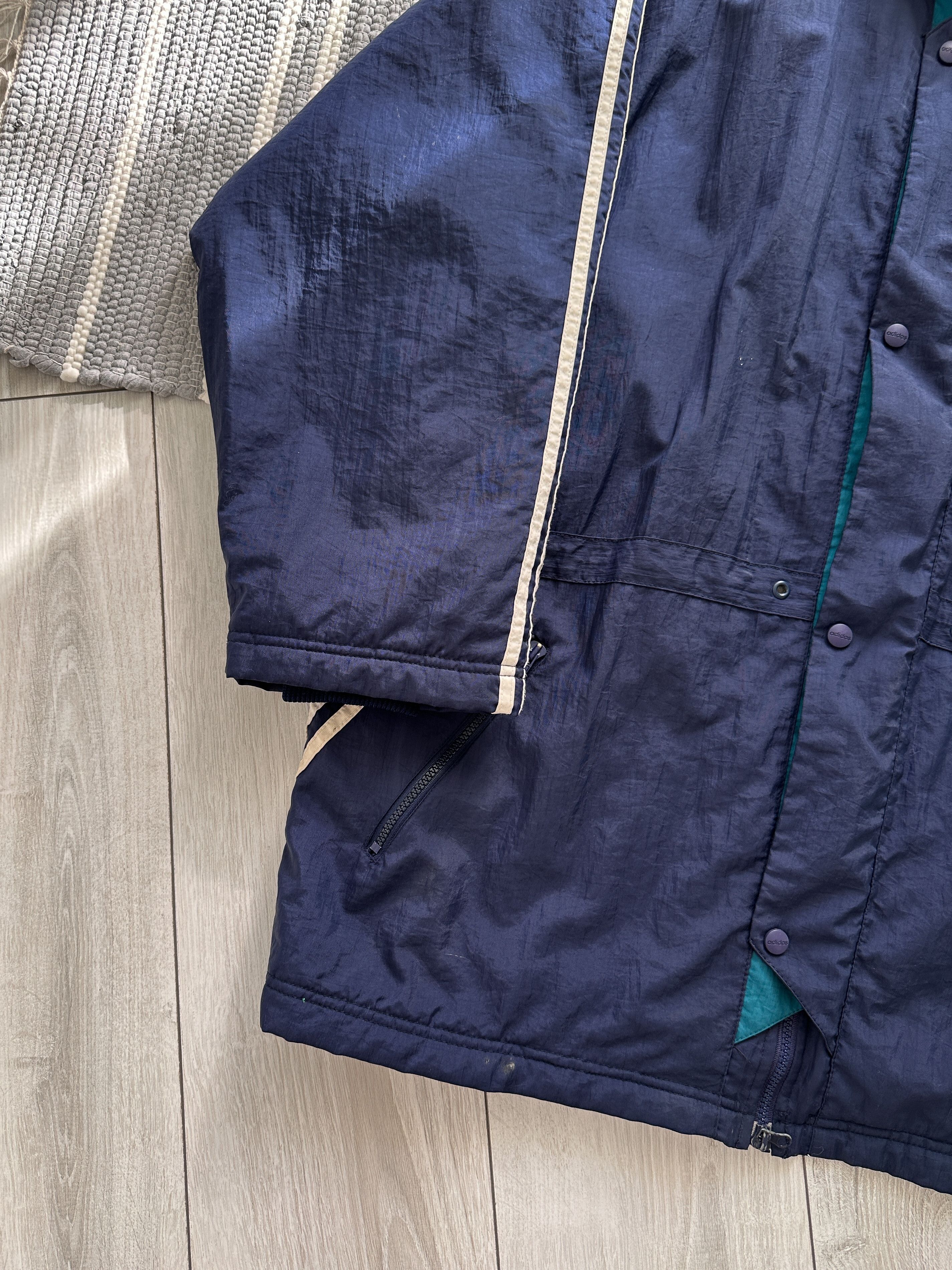 Adidas ADIDAS Vintage Windbreaker Coat Jacket Size US XL / EU 56 / 4 - 7 Thumbnail