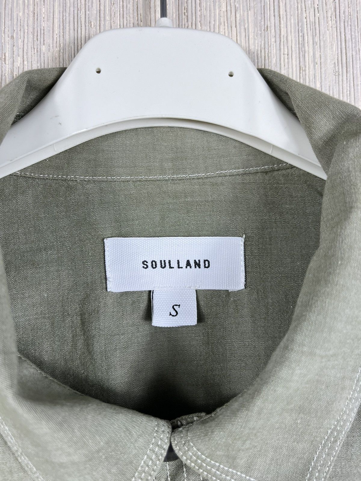 Designer × Soulland Soulland hestehave over shirt jacket with pocket latches Size US S / EU 44-46 / 1 - 11 Thumbnail