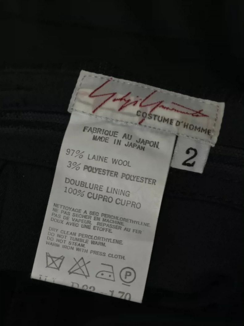 Yohji Yamamoto Yohji Yamamoto size 3 04 aw striped trousers 2501-Nextarrow Size US 30 / EU 46 - 5 Thumbnail