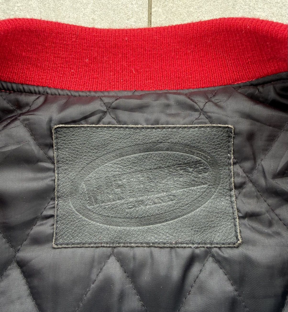 MasterPiece VTG MASTERPIECE Varsity Wool Leather Sleeve Letterman Jacket Size US L / EU 52-54 / 3 - 21 Thumbnail