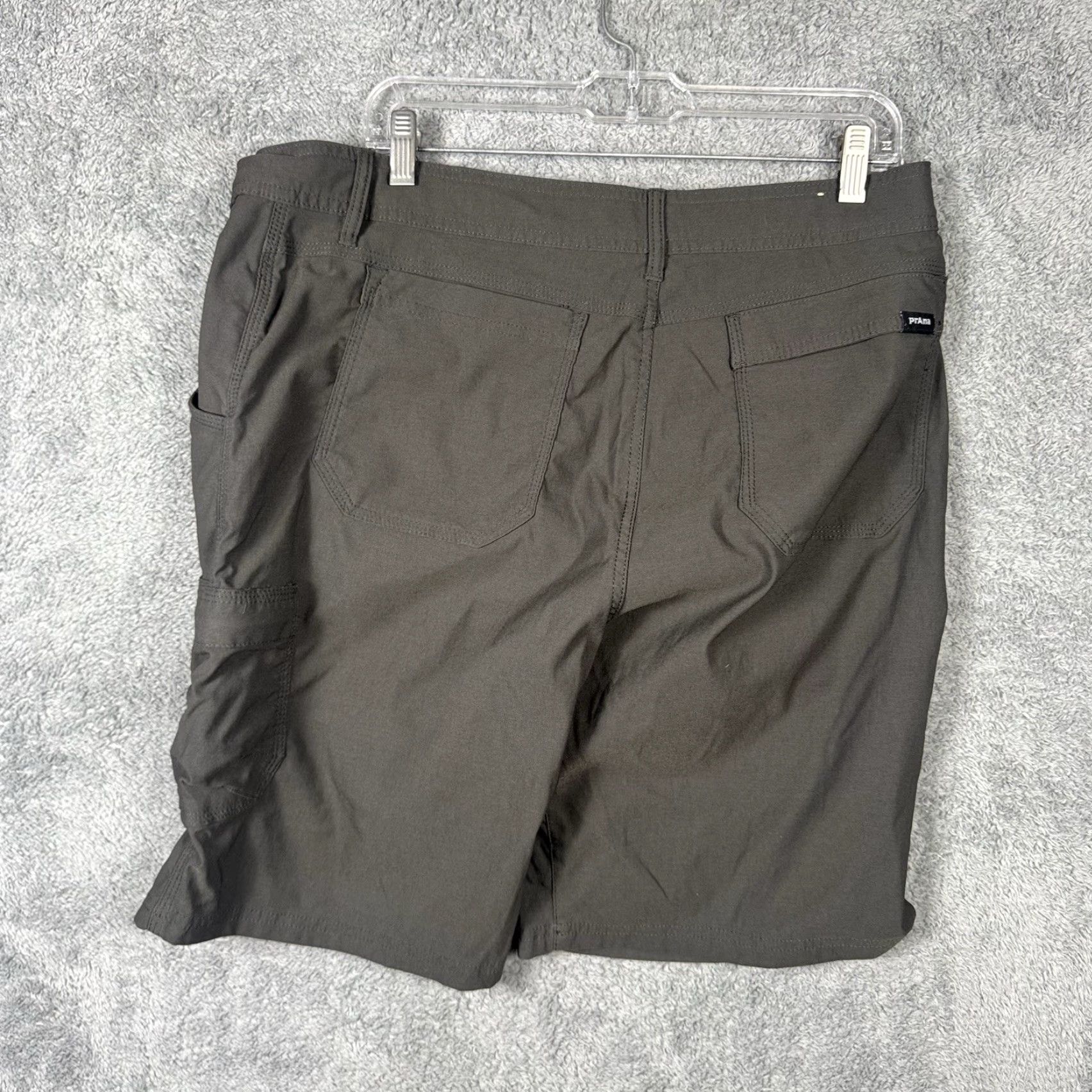 Prana Prana Stretch Zion II Shorts Mens 36x10 Hiking Climbing Outdoors Belted Gorpcore Size US 36 / EU 52 - 2 Thumbnail