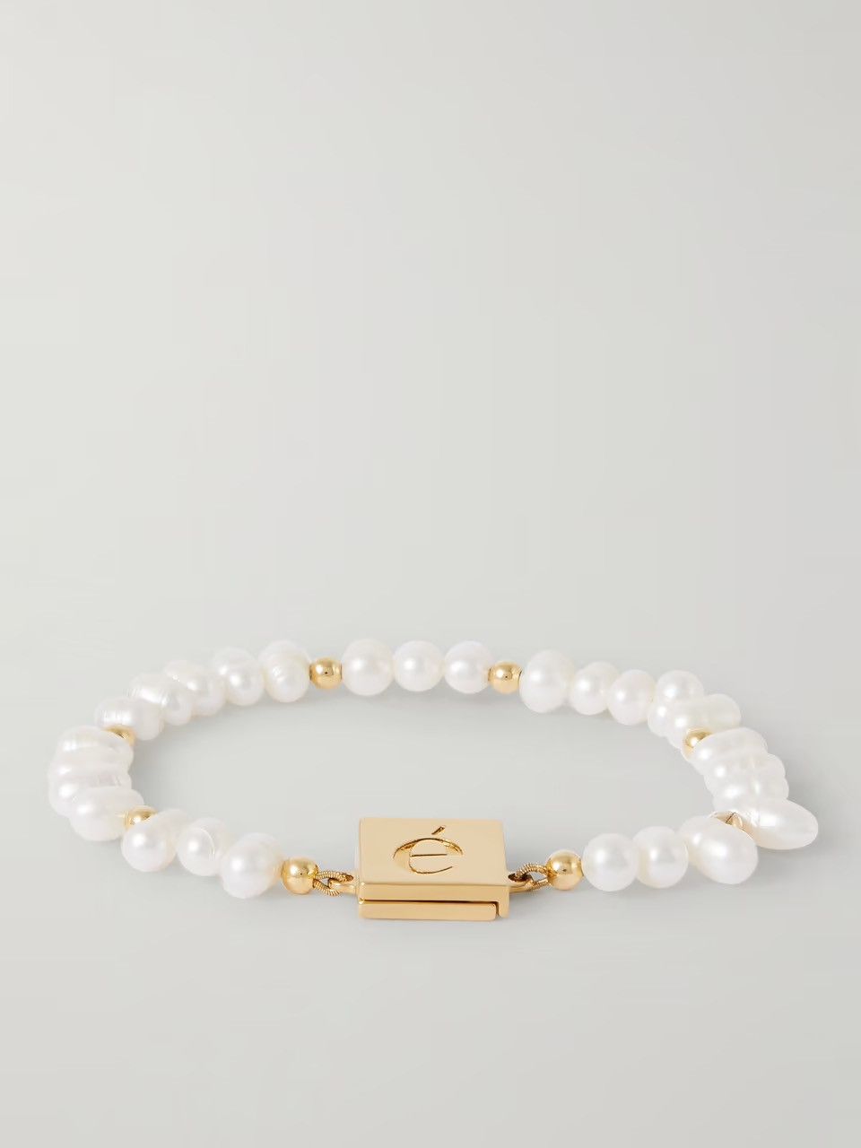 eliou ÉLIOU Cam Gold-Plated Freshwater Pearl Bracelet | Grailed