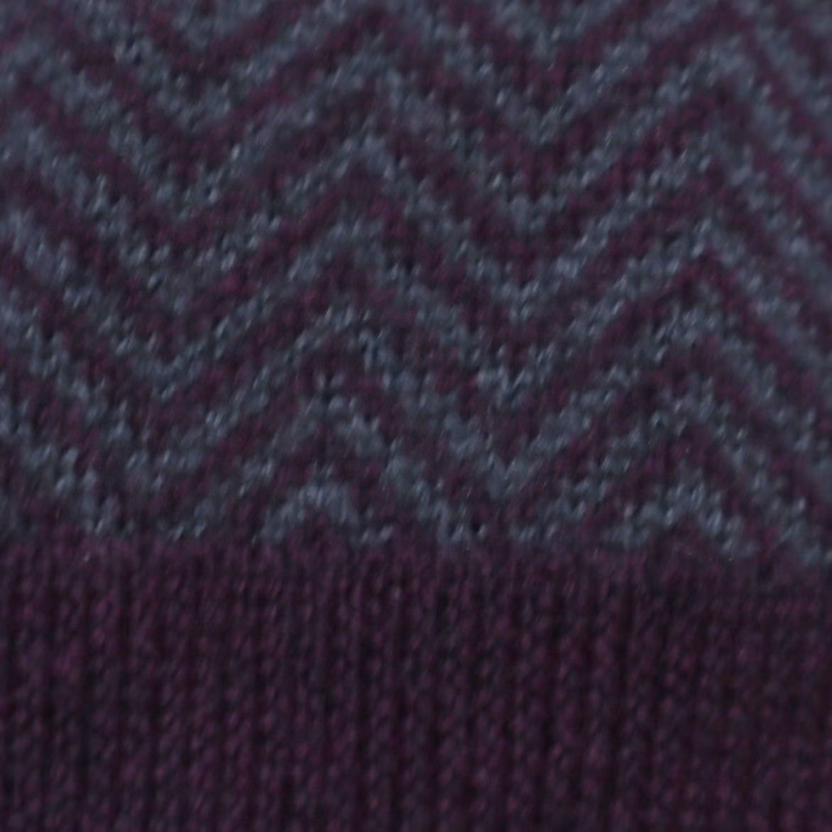 Bonobos Bonobos Herringbone Slim 1/4 Zip Merino Solid Mock Long Sleeve Sweatshirt Purple Men's L Shirt Size US L / EU 52-54 / 3 - 7 Thumbnail