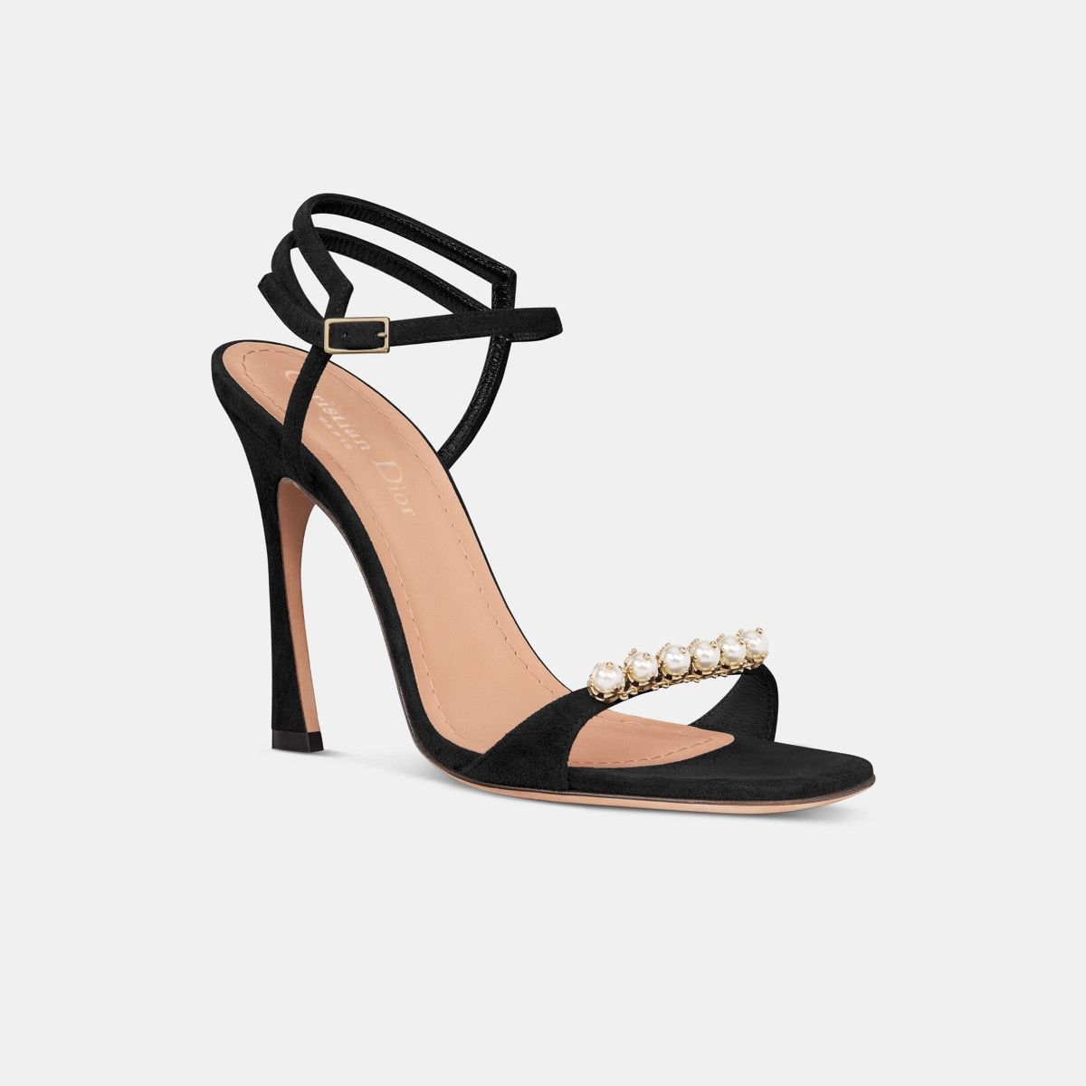 Dior o1bcso1str0226 Diorly Heeled Sandal in Black Size US 9 / IT 39 - 2 Thumbnail