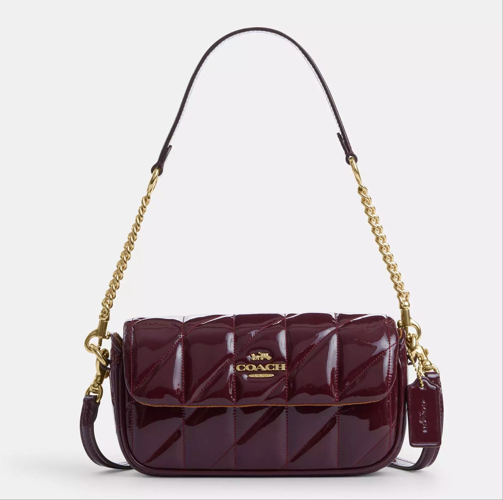 Coach Hailey Flap Bag With Quilting CCE12 Size ONE SIZE - 7 Thumbnail