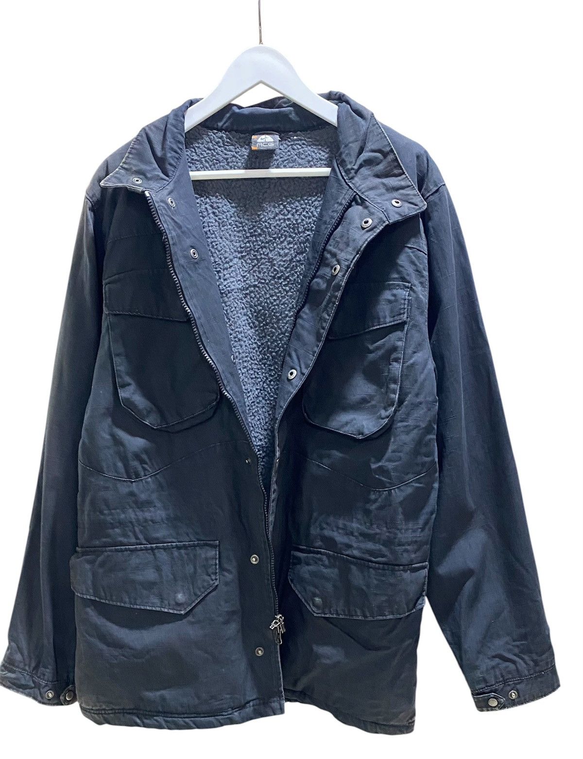 Nike ACG Nike Acg M65 Field Jacket Sunfaded Size US L / EU 52-54 / 3 - 3 Thumbnail