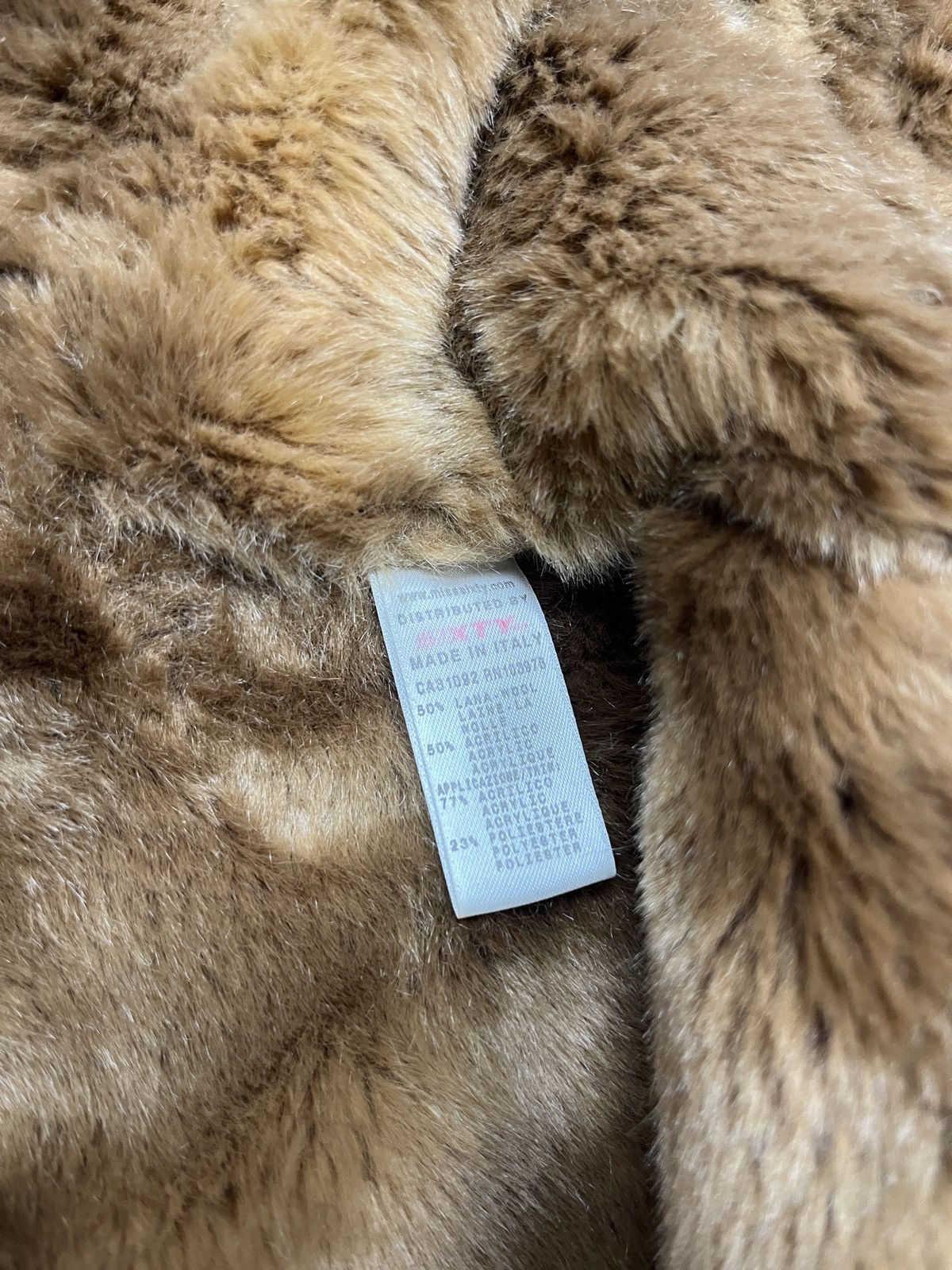 Japanese Brand Miss Sixty Fur Zip Up Crop Knit Sweater Jacket Avant Garde Size US S / EU 44-46 / 1 - 15 Thumbnail