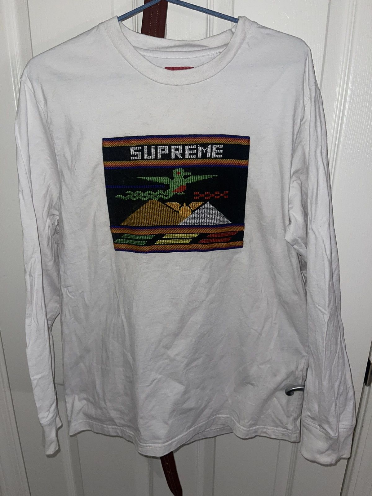 Supreme Supreme S/S 2016 Bird Patch Long Sleeve Shirt | Grailed