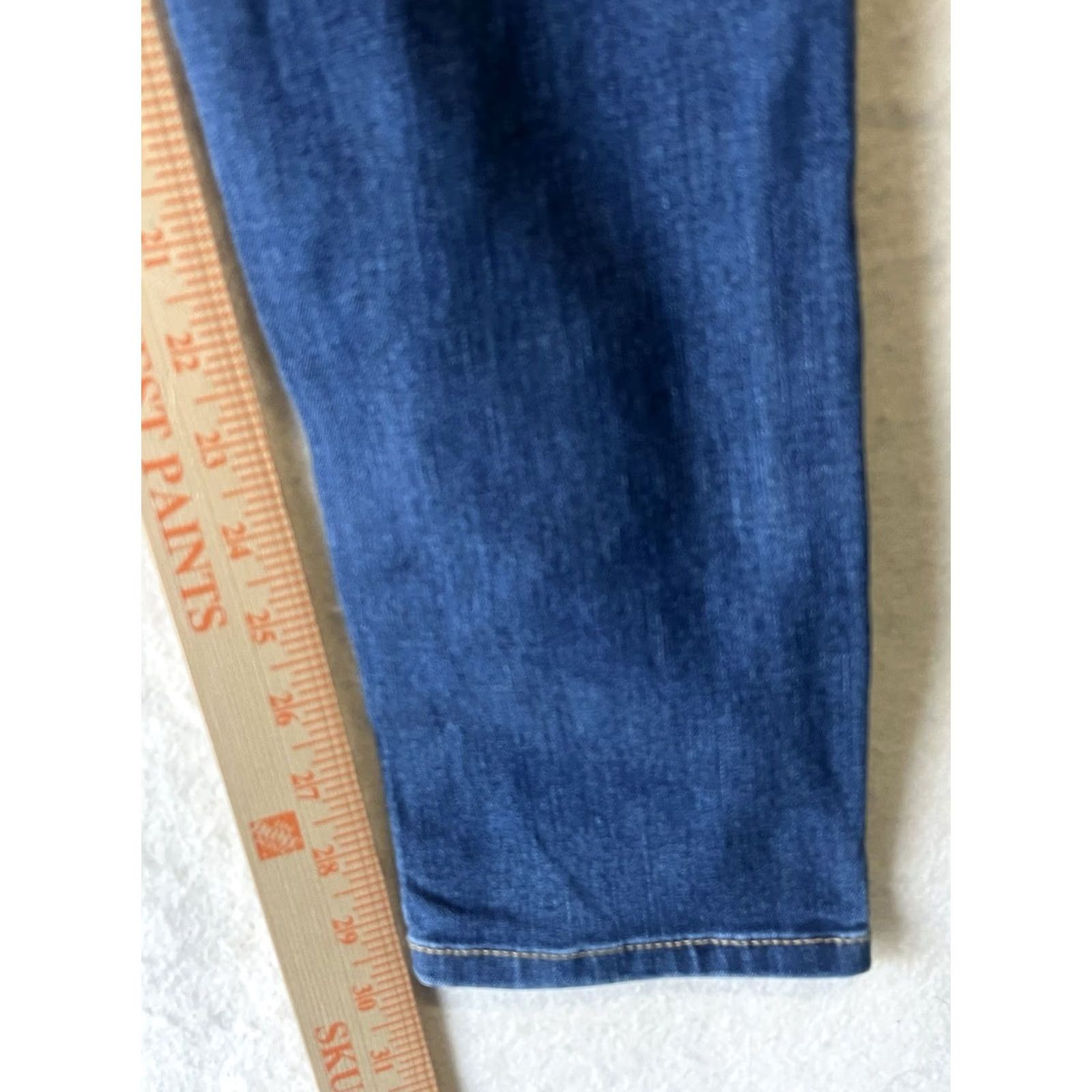 Vintage American Rag Blue Skinny Jeans Women's Size 1S Size 25" / US 0 / IT 36 - 5 Thumbnail