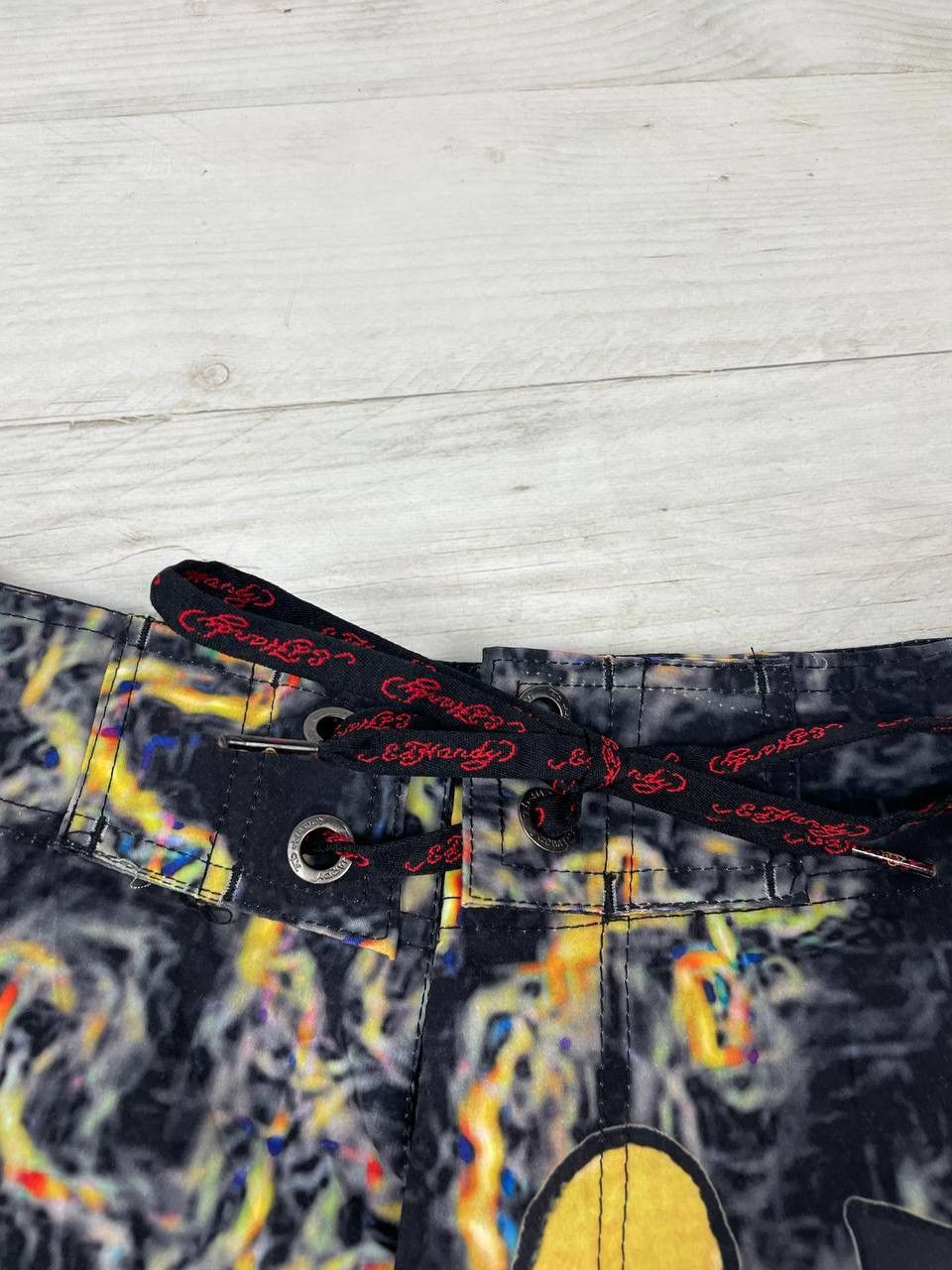 Ed Hardy Vintage Ed Hardy Surf Shorts Y2K Love Kills Slowly Size US 34 / EU 50 - 8 Thumbnail