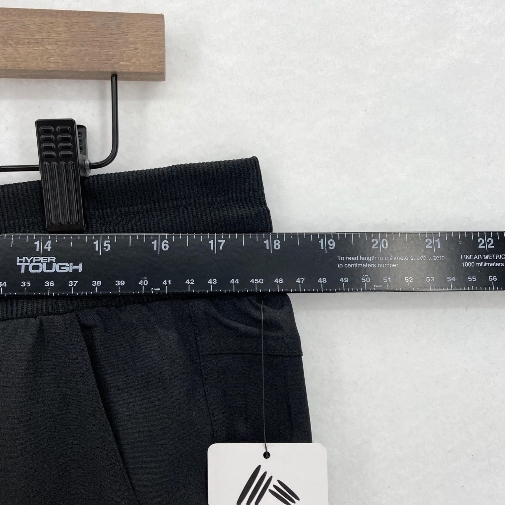 Vintage RBX Pants Womens Large Black Woven Capri Jogger Cargo Drawstring Stretch Running Size 36" / US 14 / IT 50 - 6 Thumbnail