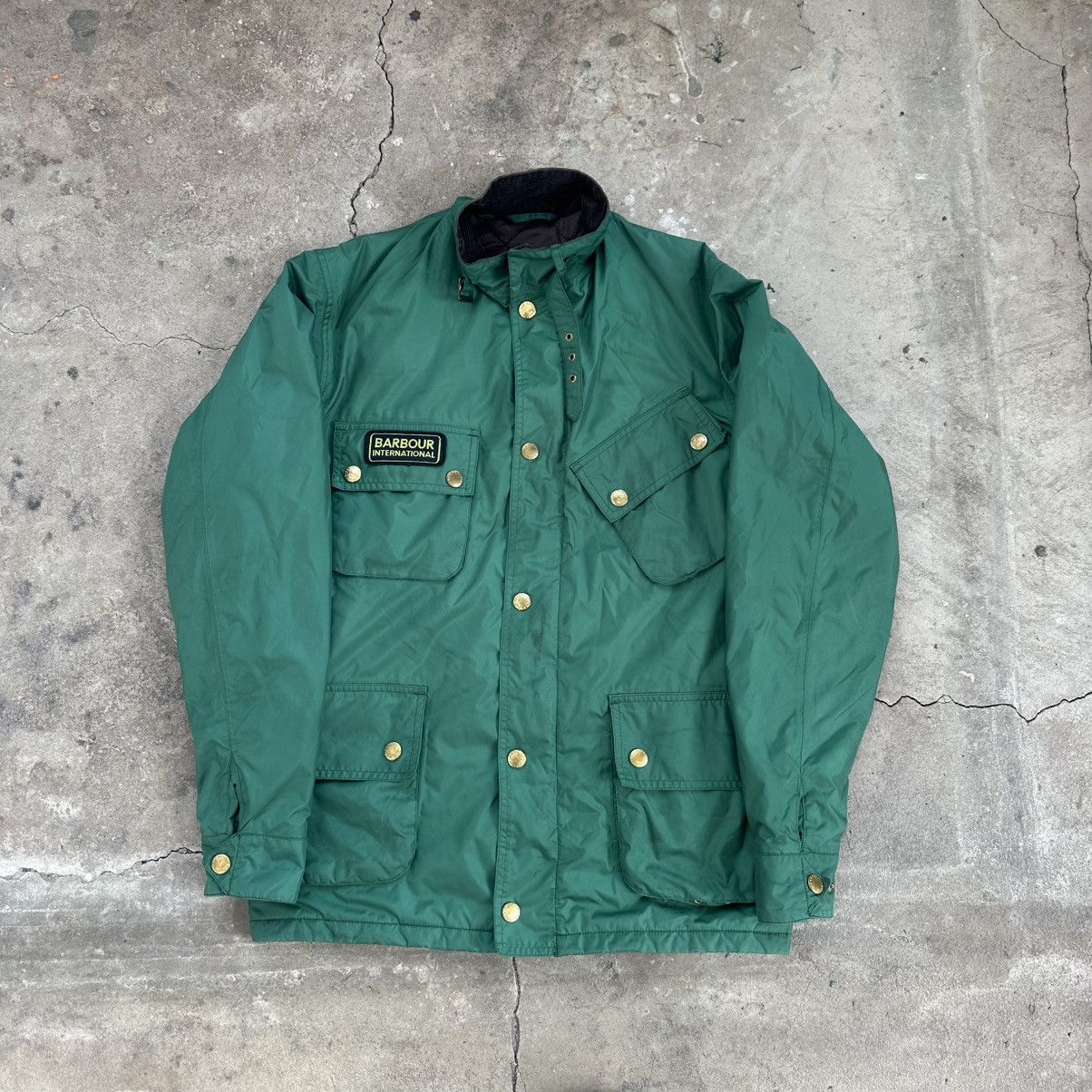 Barbour International Nylon JKTボーイズマーケット Barbour Barbour International nylon lighting jacket | Grailed
