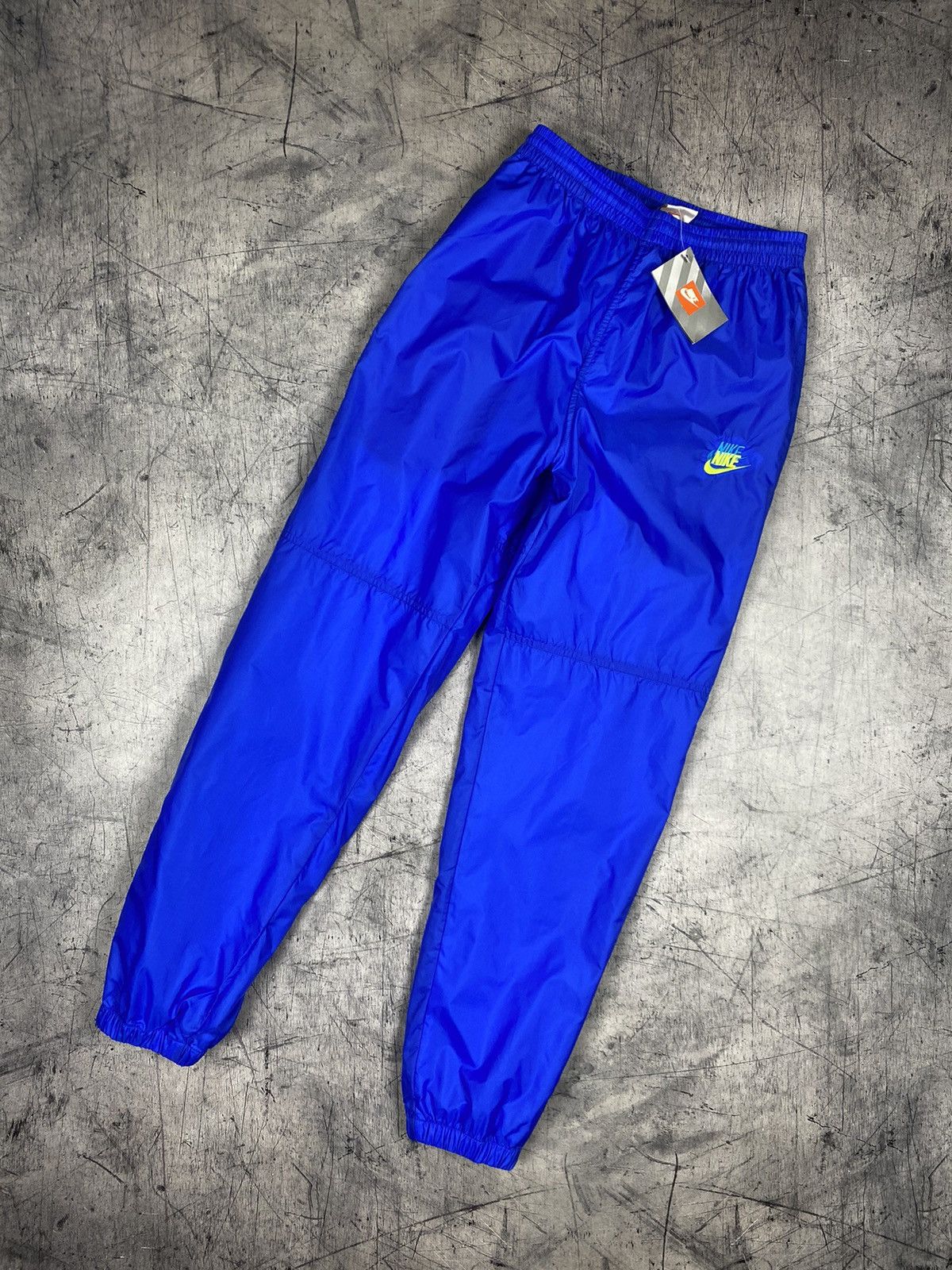 Nike DEADSTOCK Vintage 80s Nike Nylon Double Swoosh Drill Pants Size US 30 / EU 46 - 2 Thumbnail