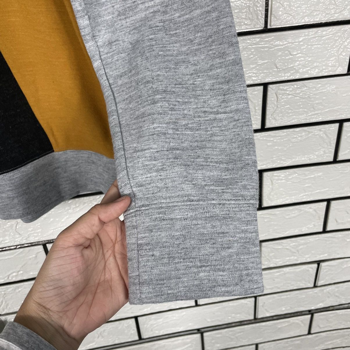 Japanese Brand Artisan Color Block Sweatshirt Size US M / EU 48-50 / 2 - 9 Thumbnail
