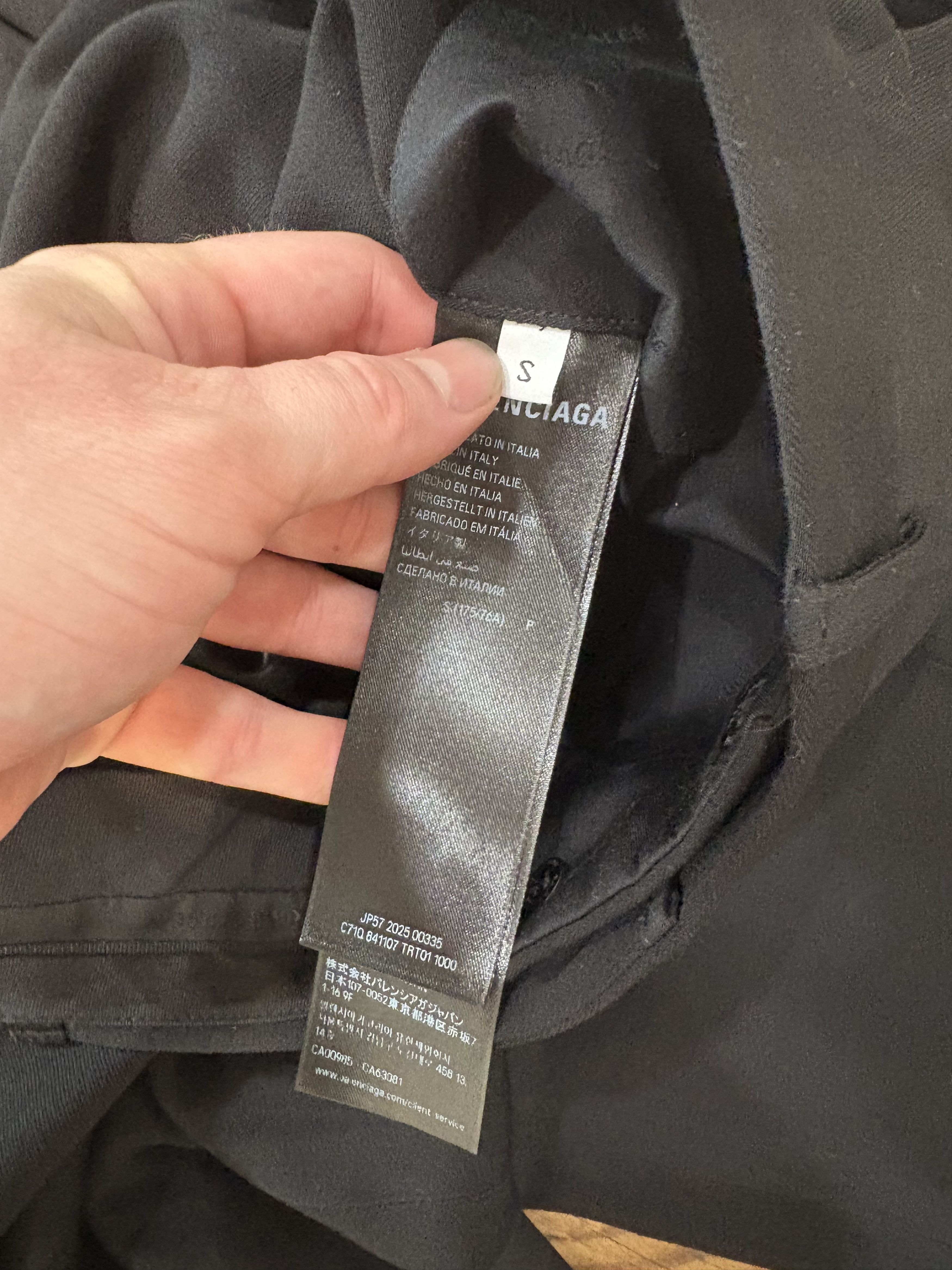 Balenciaga Garde-Robe Fluid Tailored Pants Black Size US 32 / EU 48 - 4 Thumbnail