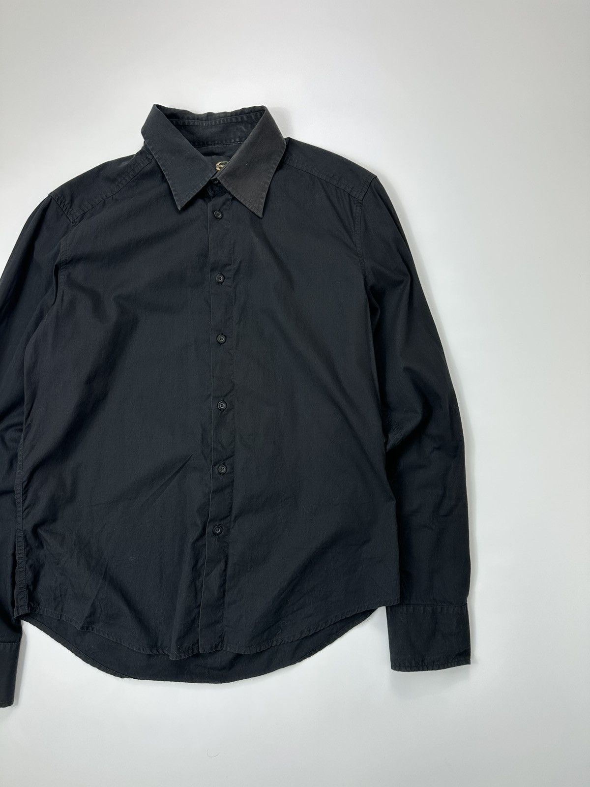 Just Cavalli Just Cavalli Shirt Back Metal Logo Black Size US XL / EU 56 / 4 - 4 Thumbnail