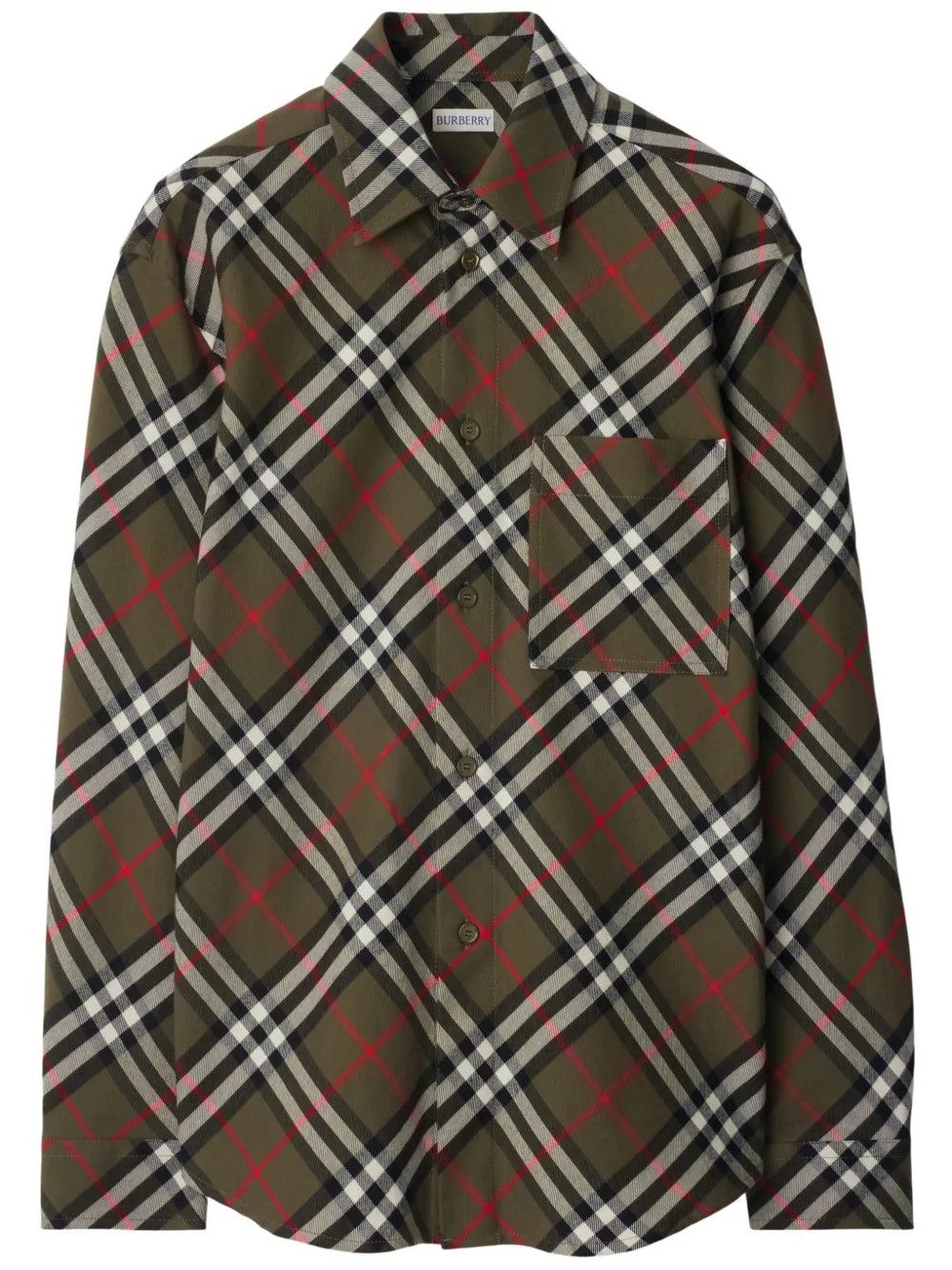 Burberry o1y0426 Patterned Shirt in Multicolor Size US S / EU 44-46 / 1 - 1 Thumbnail