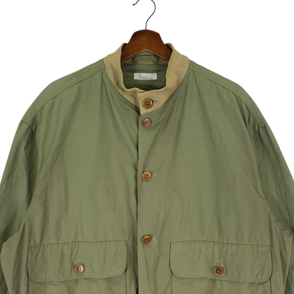 Japanese Brand × Vintage Vintage Papas Maniere De Heming Outdoor Jacket Size US M / EU 48-50 / 2 - 2 Thumbnail