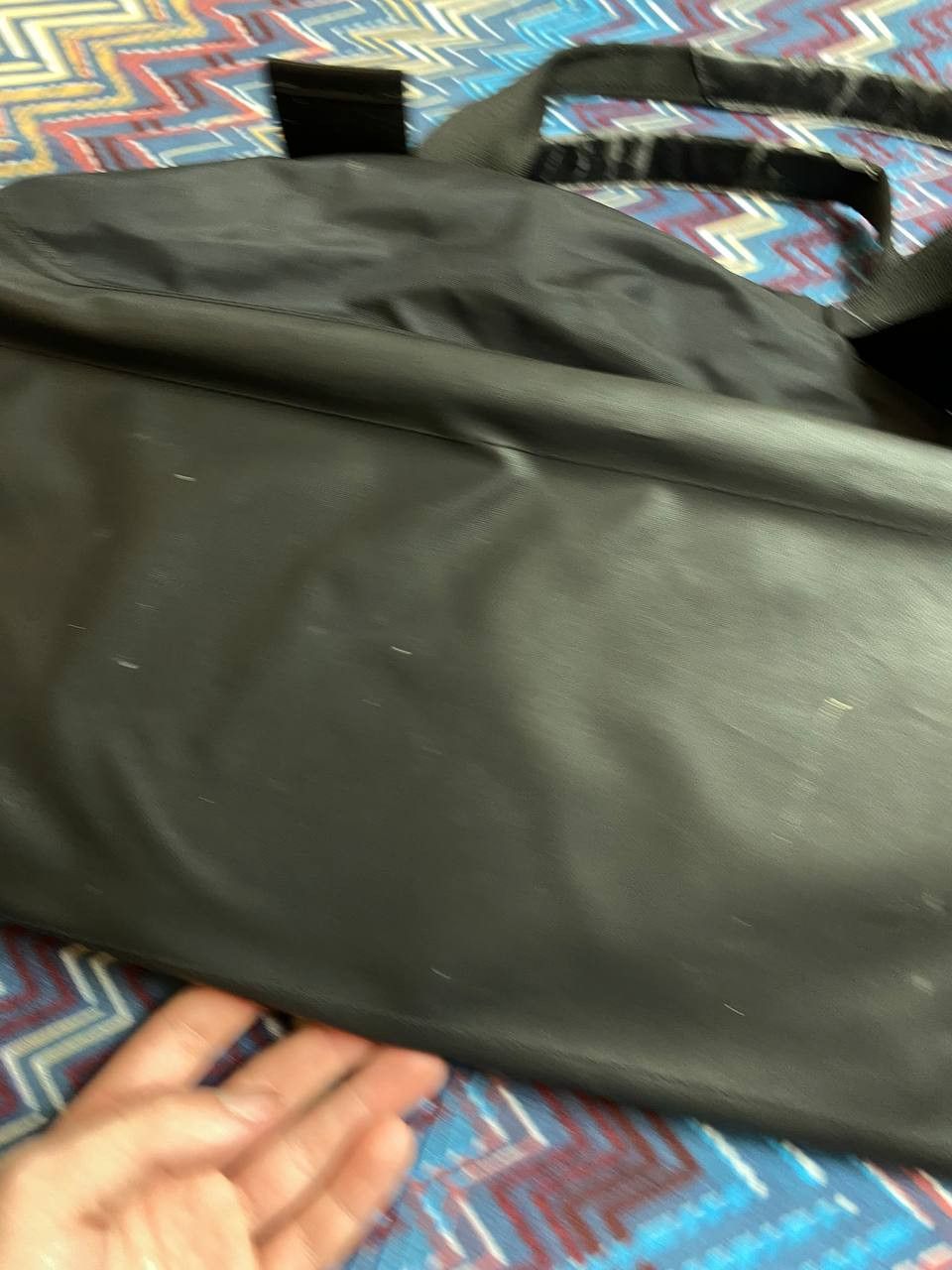Nike bag with handles black Nike big logo Vintage streetwear Size ONE SIZE - 18 Thumbnail