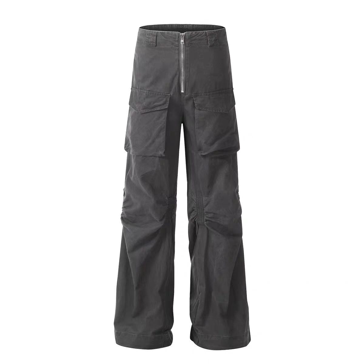 Japanese Brand × Vintage Vintage Workwear Pleated Wide Leg Loose Casual Pants Size US 32 / EU 48 - 3 Thumbnail