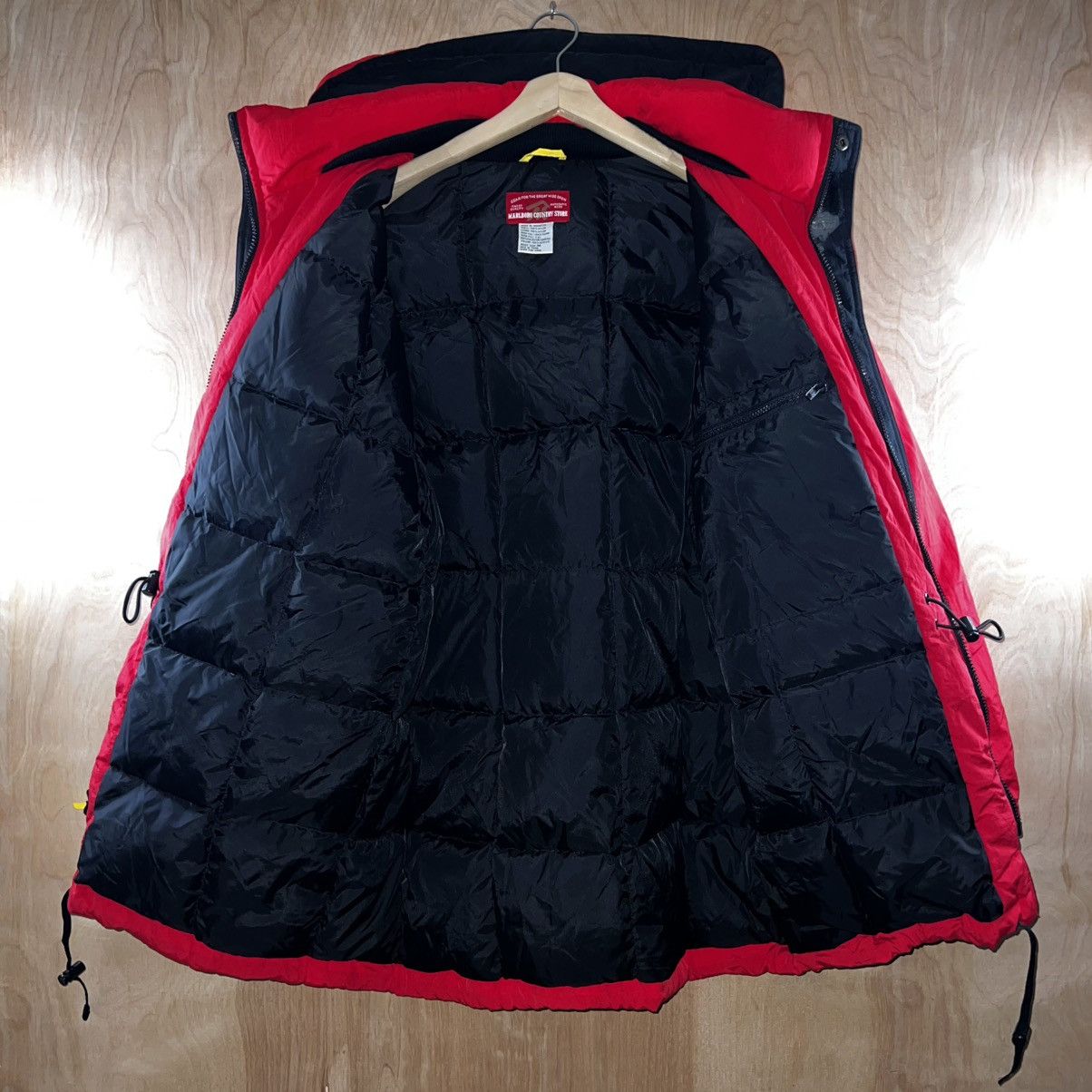 Marlboro VINTAGE 90s MARLBORO COUNTRY STORE DUCK DOWN COAT JACKET Size US M / EU 48-50 / 2 - 11 Thumbnail