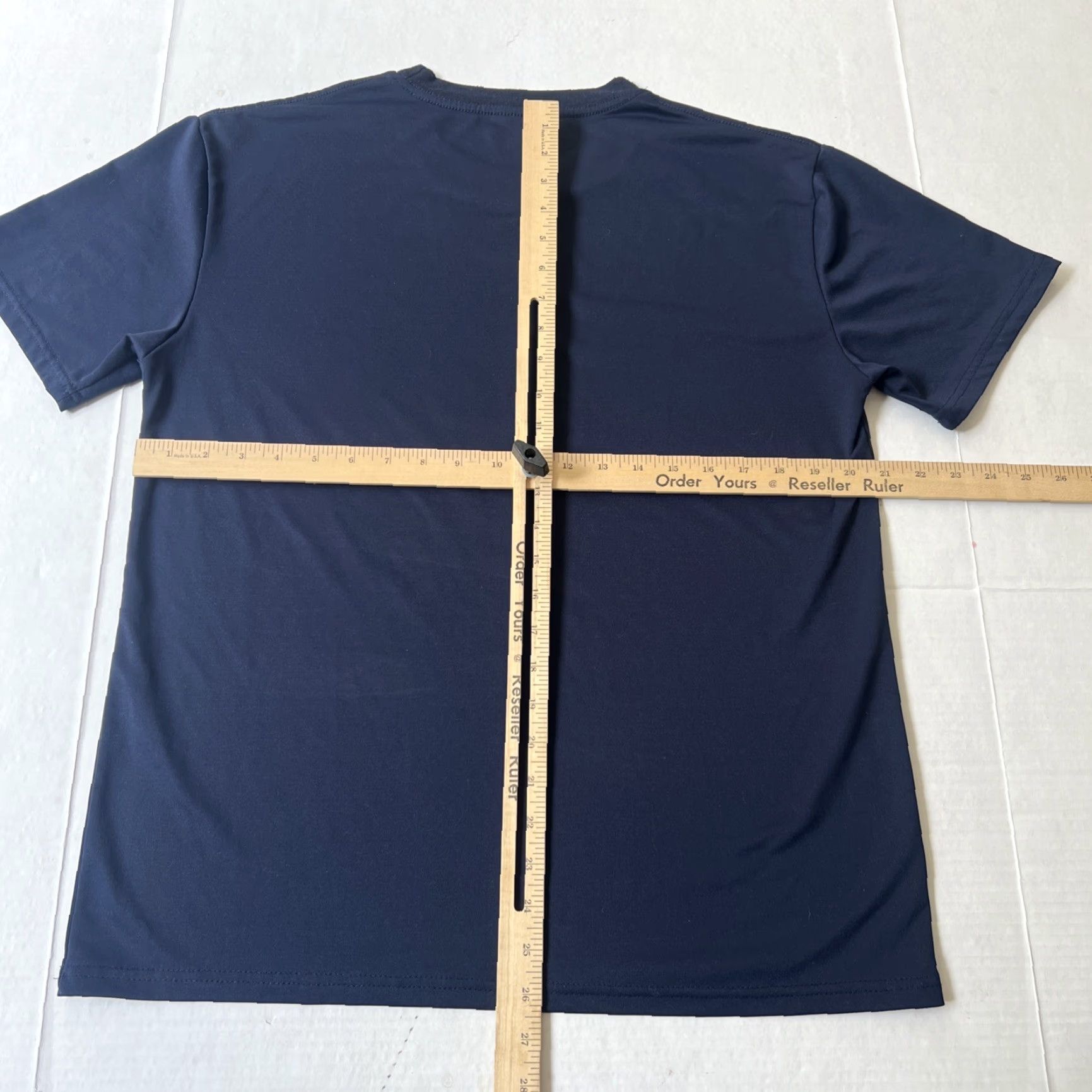 Fender VINTAGE Fender Logo Athletic Shirt Jersey XL Blue Guitar Makers Mens T-Shirt Size US XL / EU 56 / 4 - 5 Thumbnail