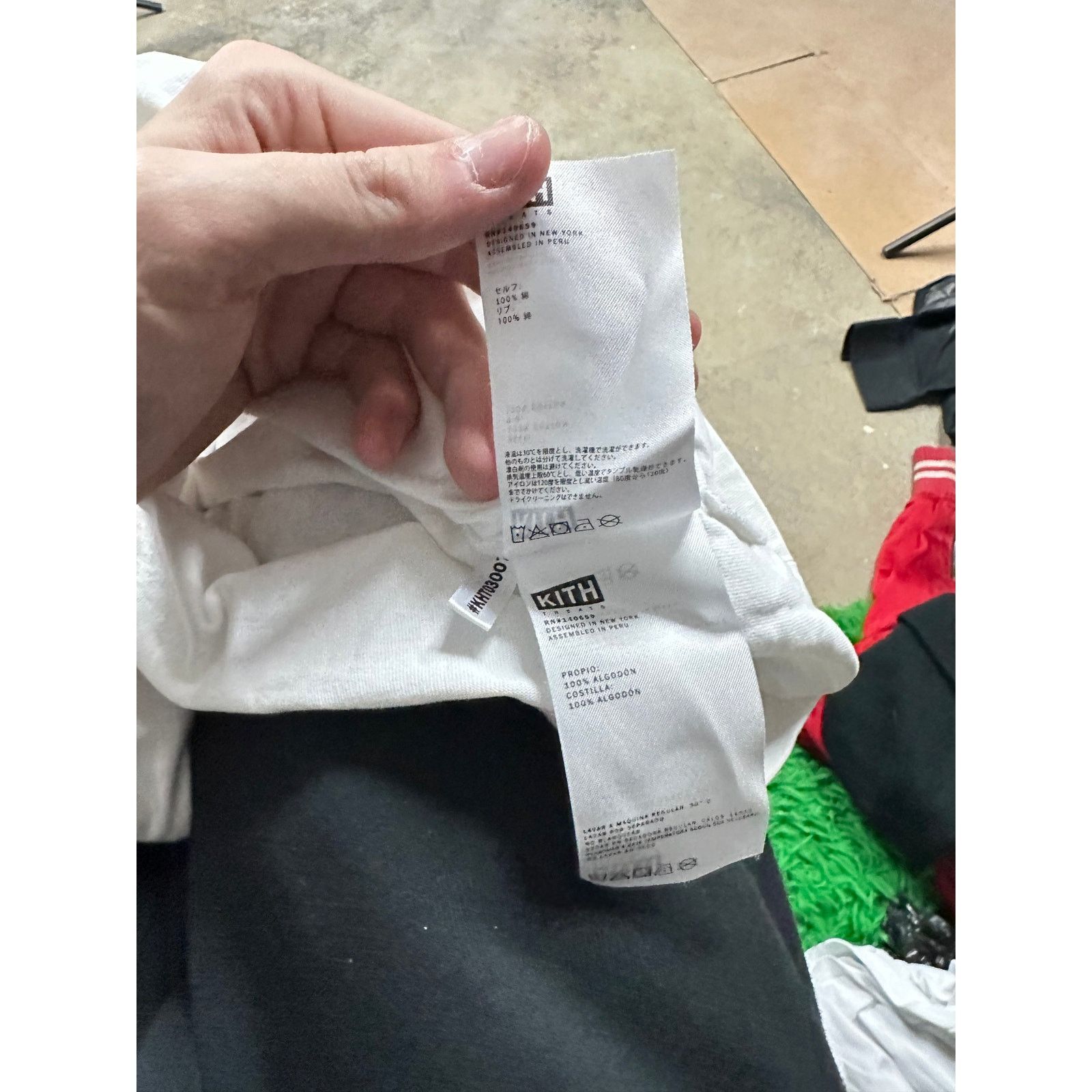 Kith Kith Tee White Yellow XL Used Size US XL / EU 56 / 4 - 4 Thumbnail