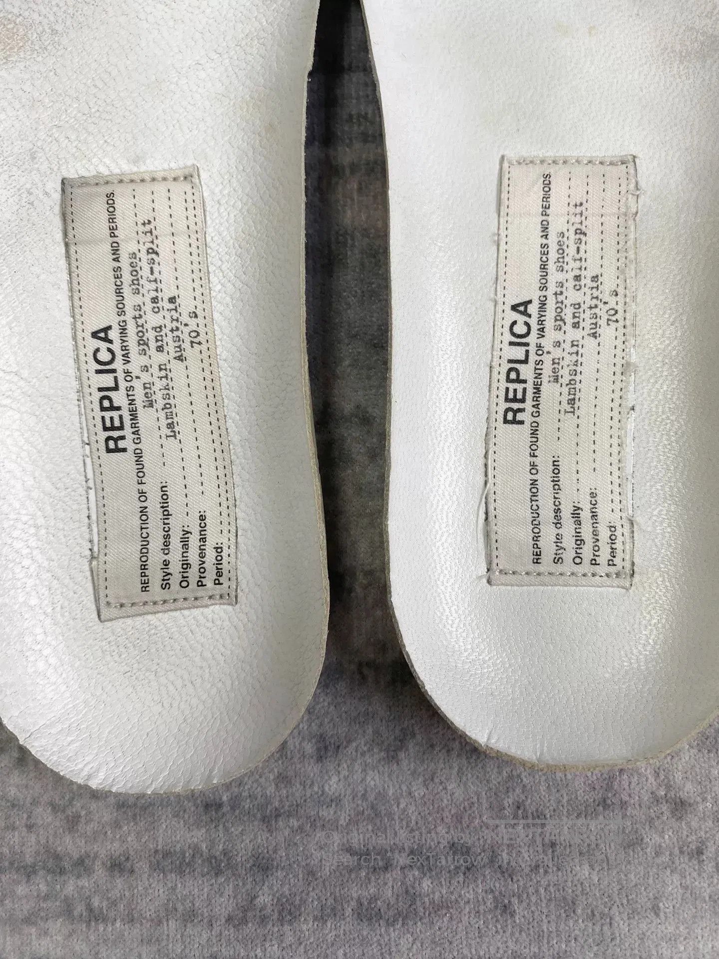 Maison Margiela Maison Margiela Beige Athletic Shoes Size 36.5. Size US 5.5 / EU 38 - 8 Thumbnail