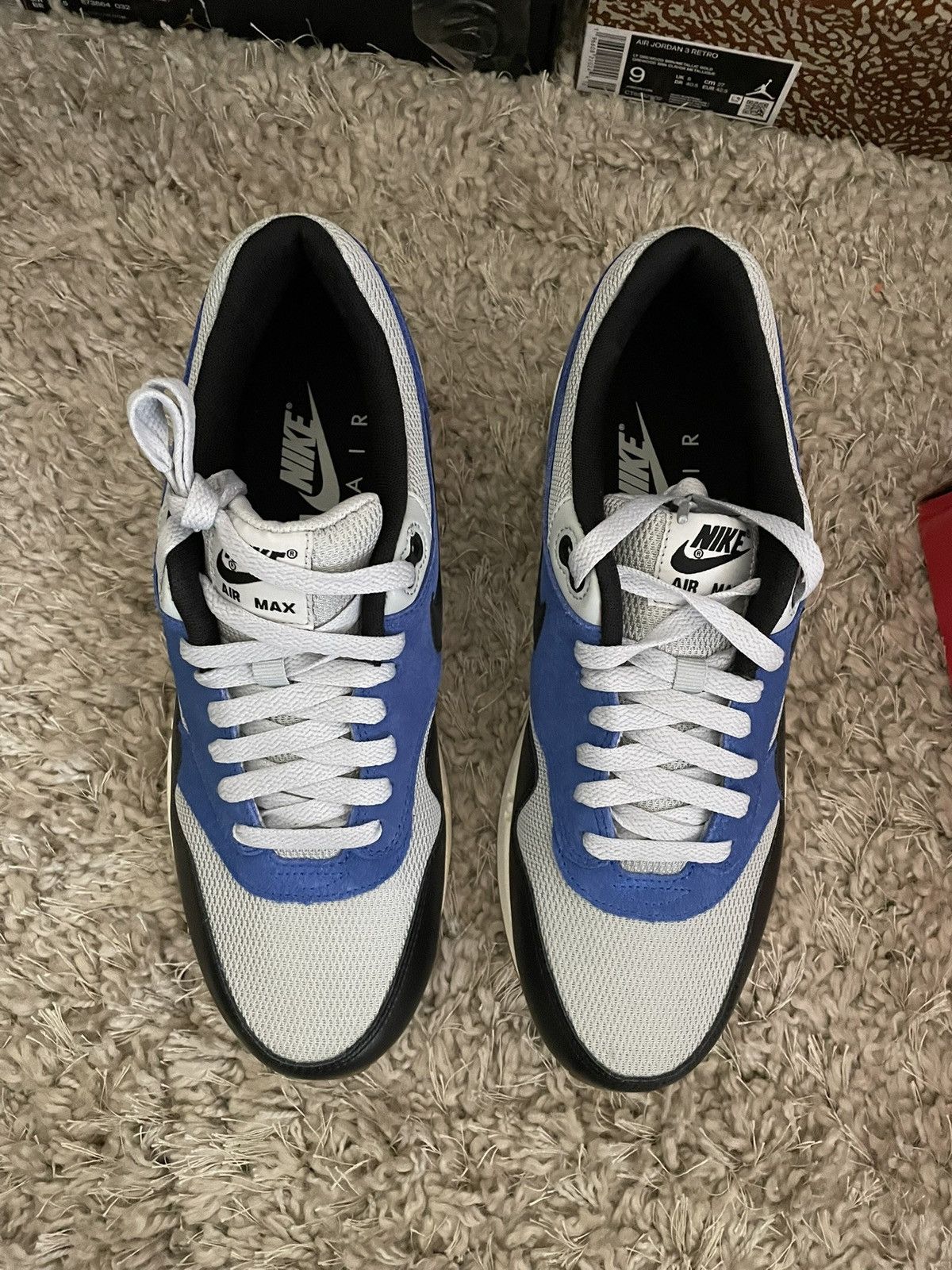 Nike Air Max 1 Essentials ‘Lyon Blue’ sz 9.5 Size US 9.5 / EU 42-43 - 5 Thumbnail