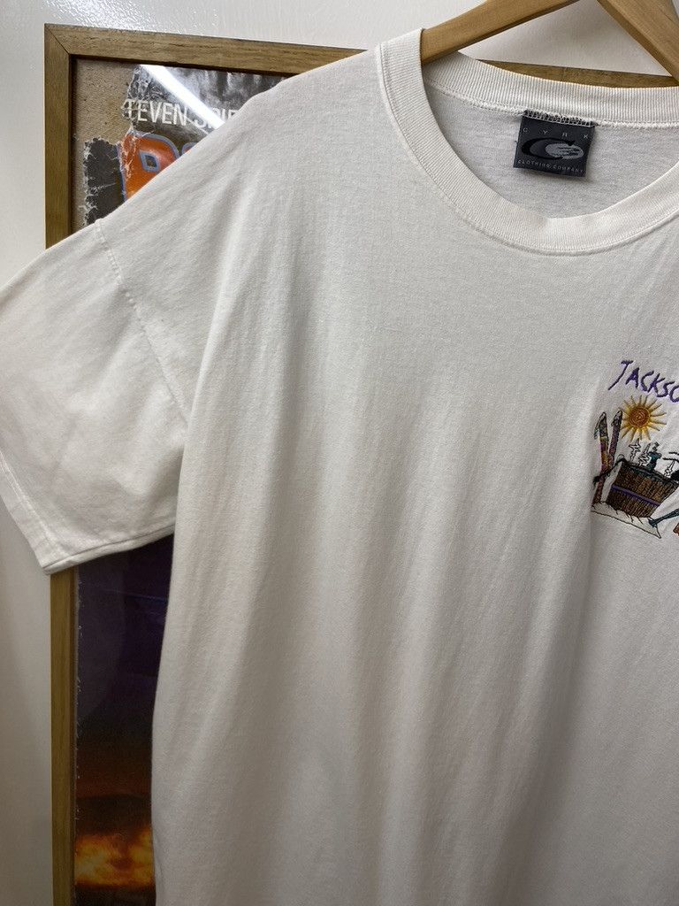 Vintage 90s Vintage CYRK Jackson Hole Souvenir Tee Size US XL / EU 56 / 4 - 4 Thumbnail