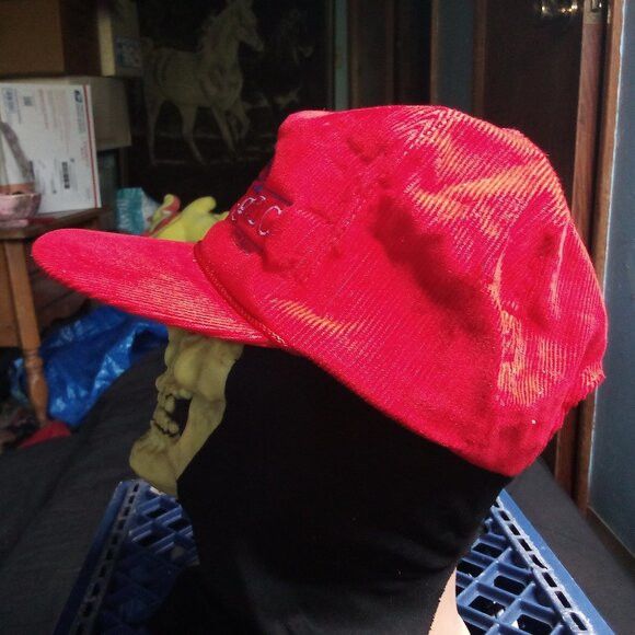 Vintage Deadstock Vintage Washington D.C. Corduroy Snap Hat Cap Size ONE SIZE - 3 Thumbnail
