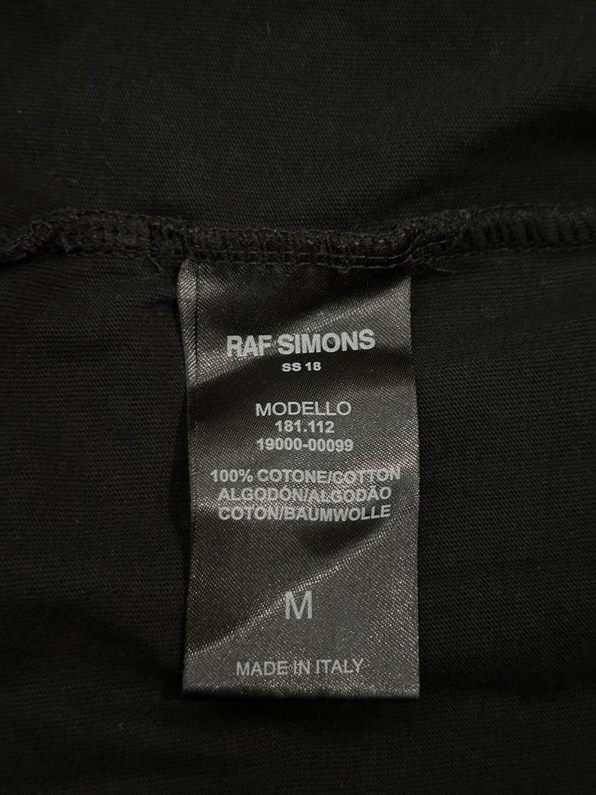 Raf Simons RARE SS19 RAF SIMONS TEE Size US M / EU 48-50 / 2 - 15 Thumbnail
