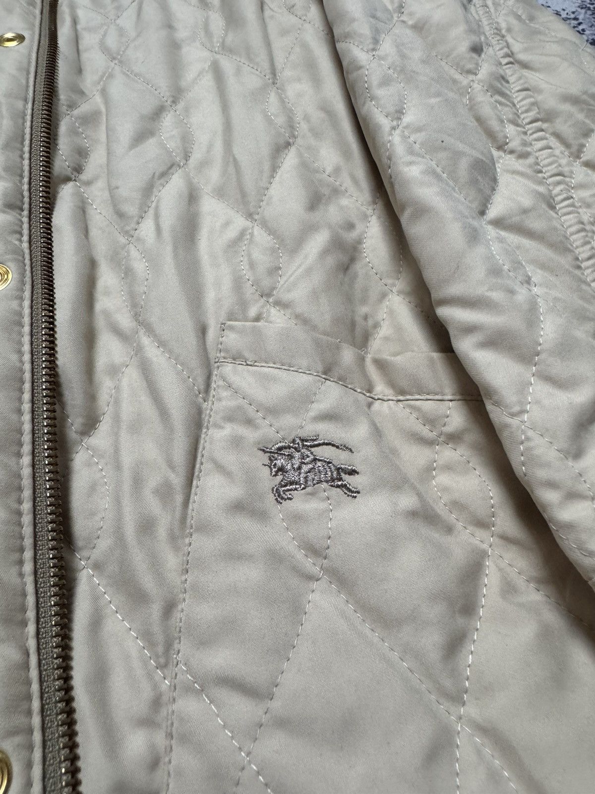 Burberry Vintage BURBERRY Full Pattern Nova Check Down Puffer Jacket Size US XL / EU 56 / 4 - 4 Thumbnail