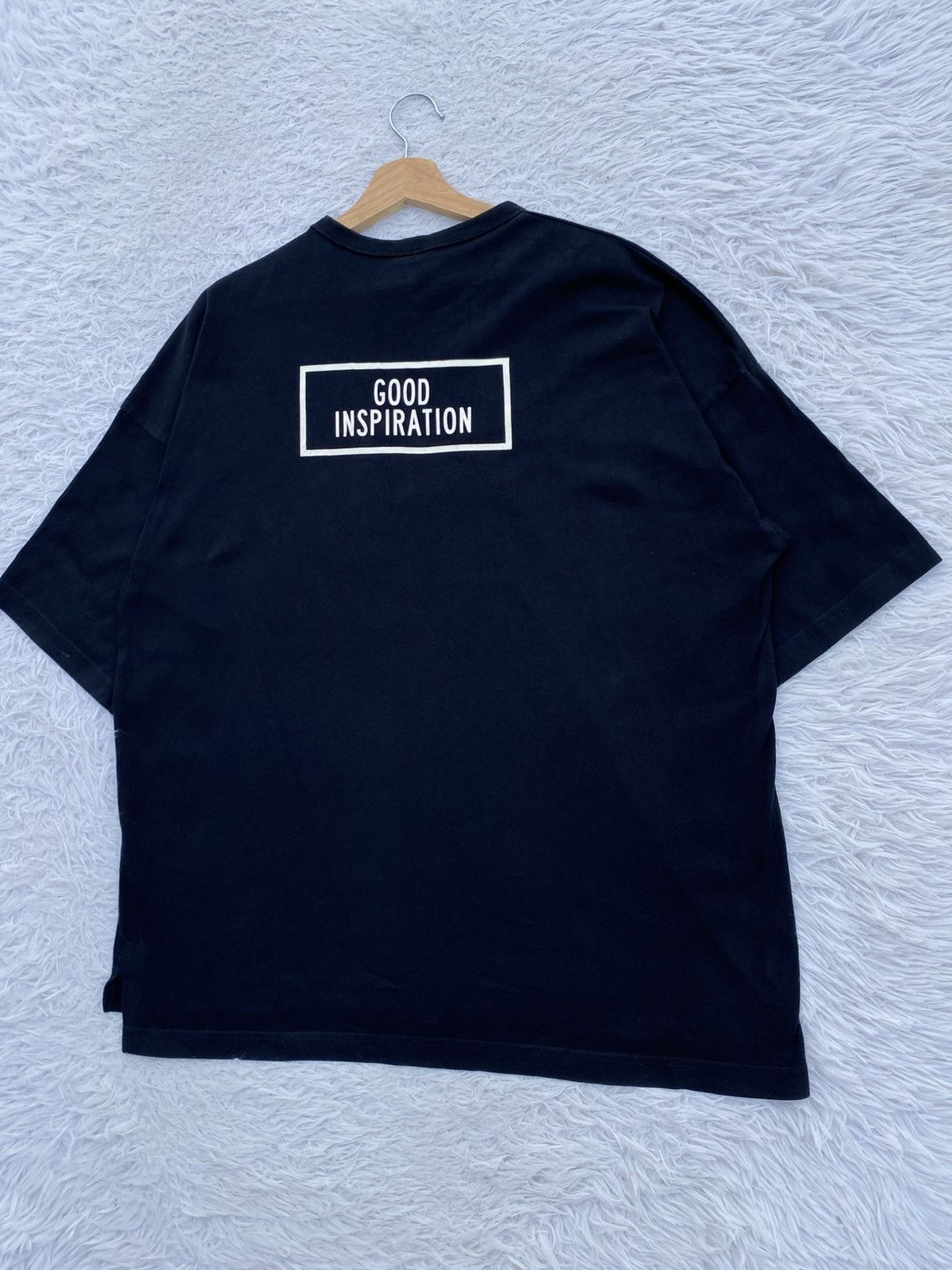 GU × Maison MIHARA YASUHIRO Rare Miharaya Suhiro (Communications) Black Tshirt Size US L / EU 52-54 / 3 - 18 Thumbnail