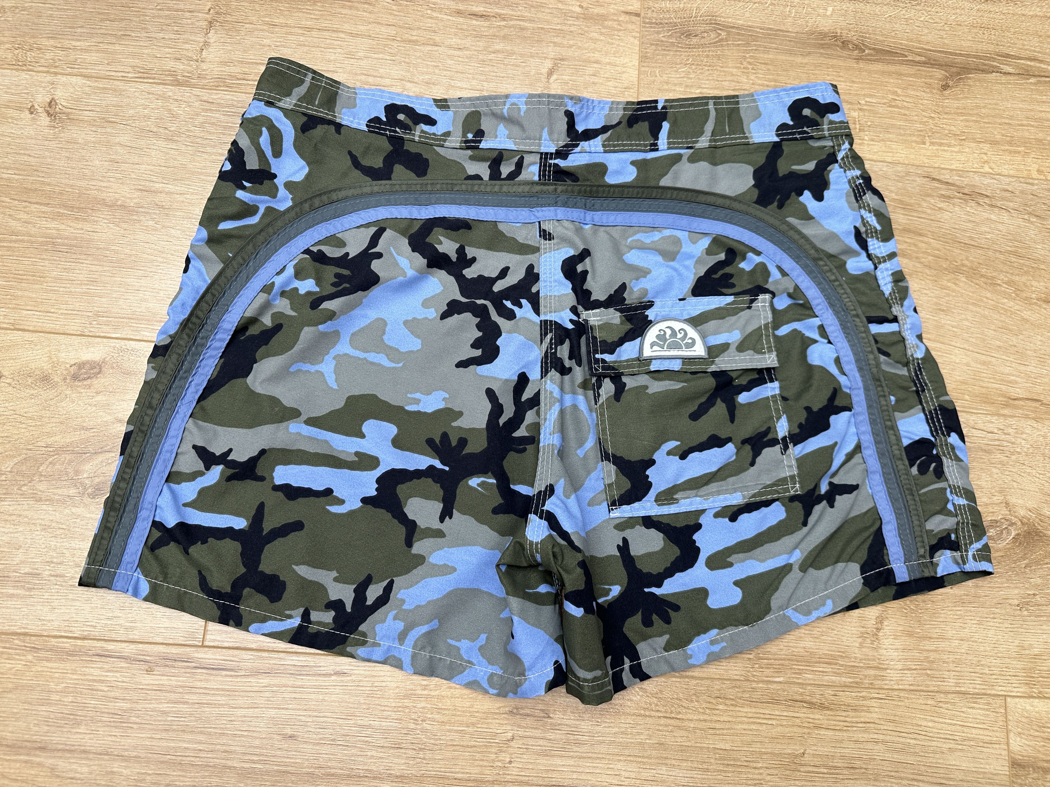 Sundek Sundek 34 Camouflage Beach Shorts Trunks Bath Size 34 S M Size US 34 / EU 50 - 6 Thumbnail