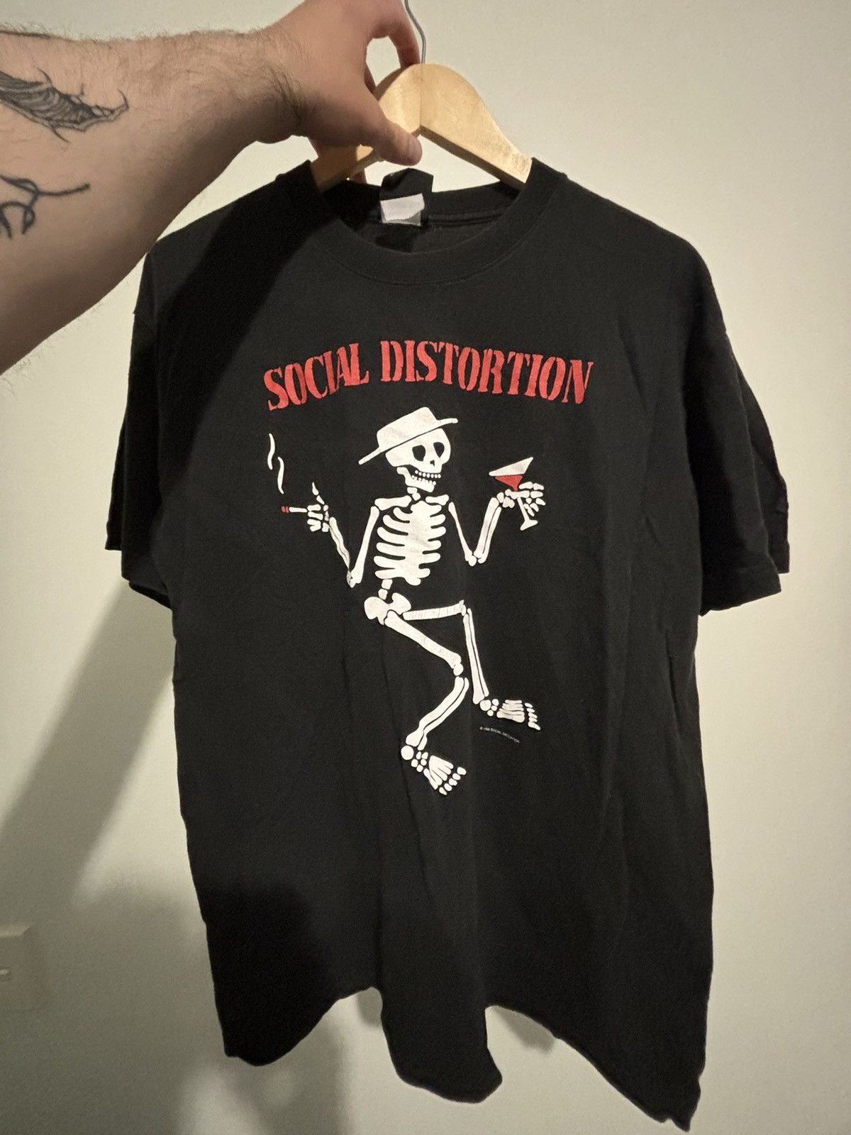 Vintage Vintage Social Distortion T-Shirt Size US L / EU 52-54 / 3 - 2 Thumbnail