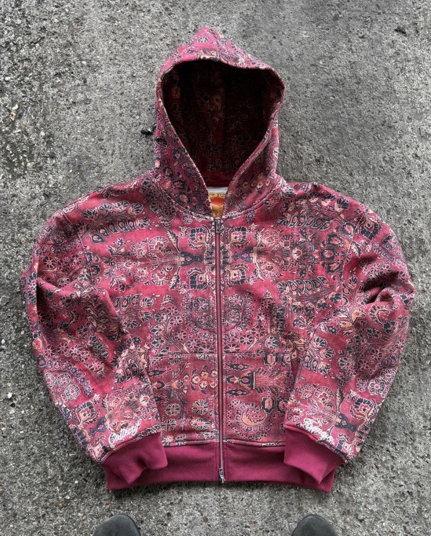 Other Carpet Company Spiral Zip-Up Hoodie | Grailed